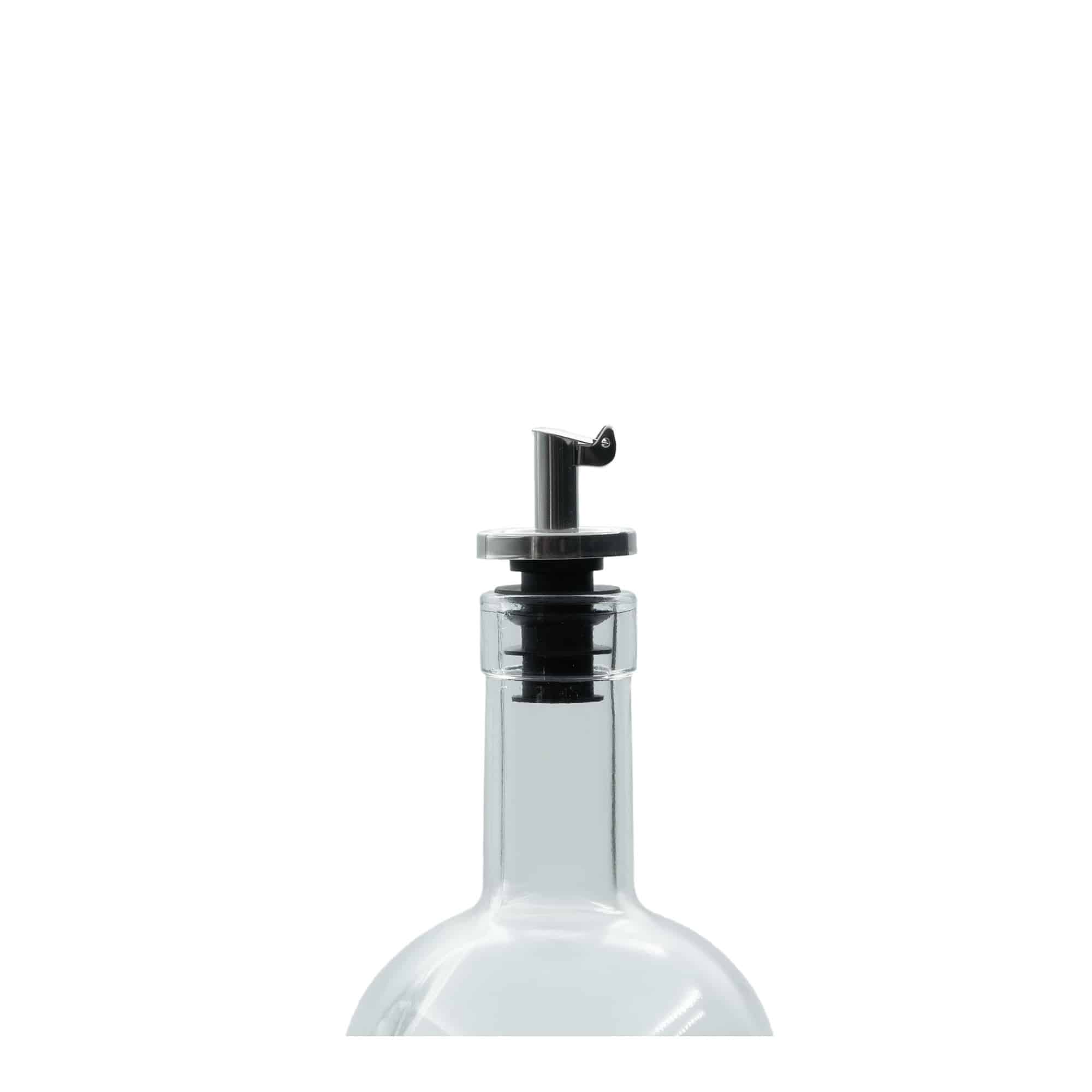 Dispenser inox pentru oțet, oțel inoxidabil, argintiu