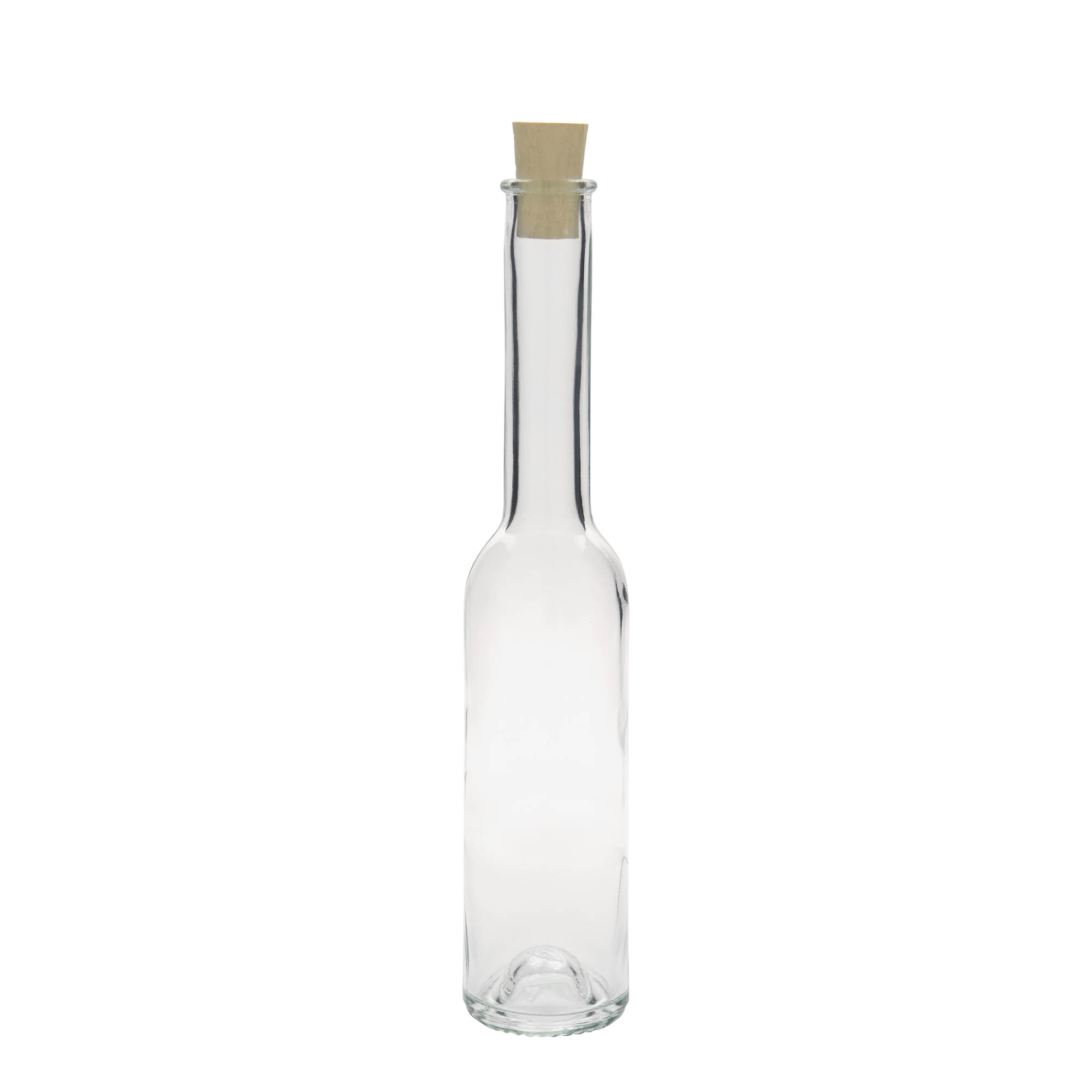 Sticlă de sticlă de 200 ml „Nepera”, gura: dop de plută