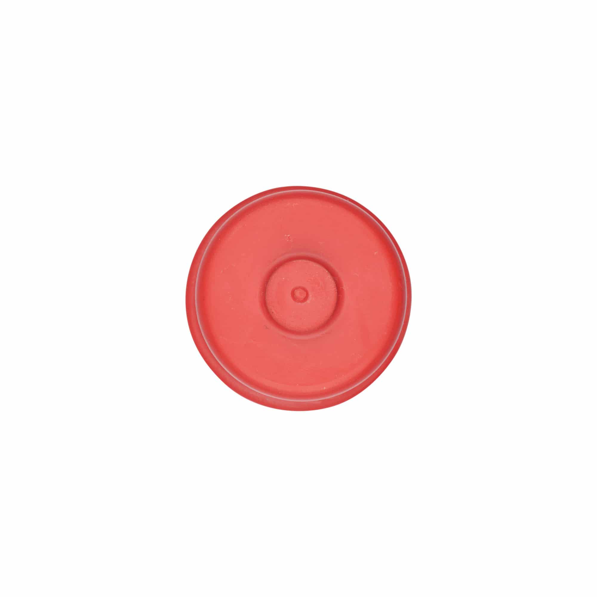 Capac punte tip 4, cauciuc, roșu