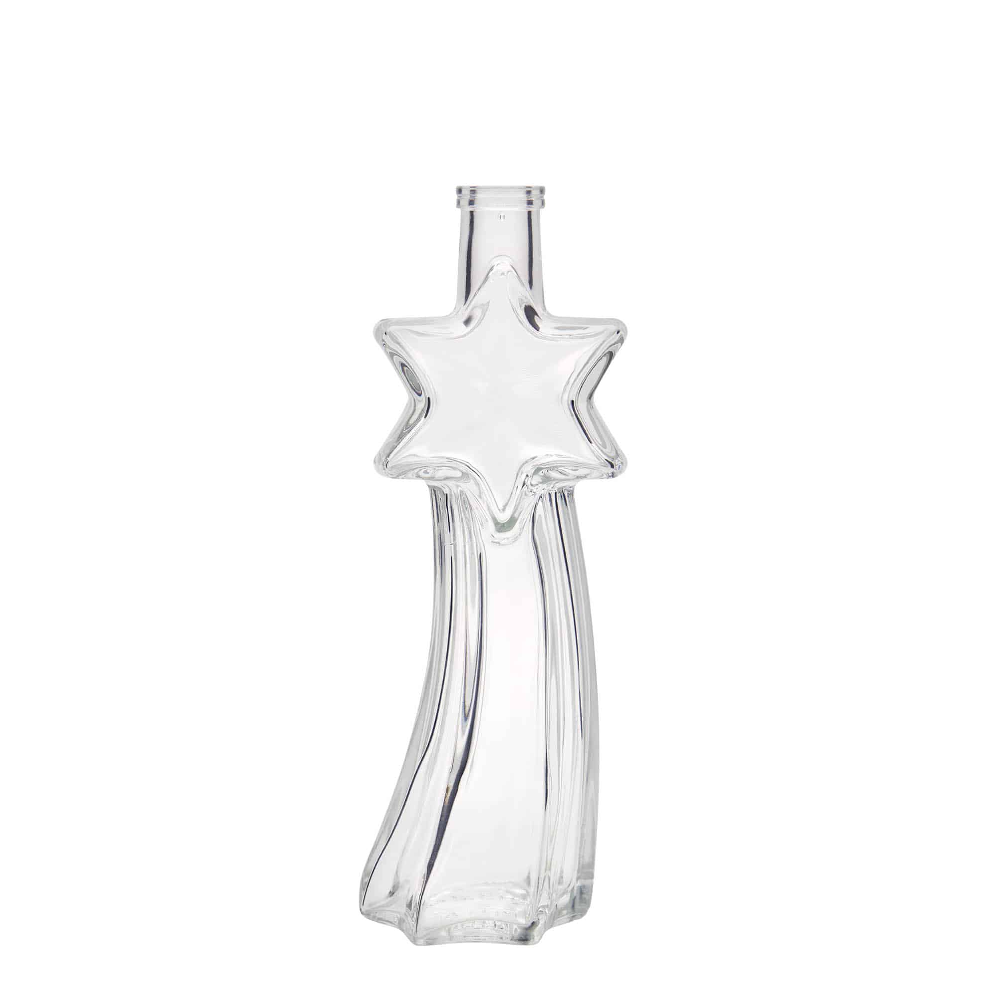 Sticlă de sticlă de 200 ml „Stea căzătoare”, gura: plută Sticlă de sticlă de 200 ml „Stea căzătoare”, gura: plută