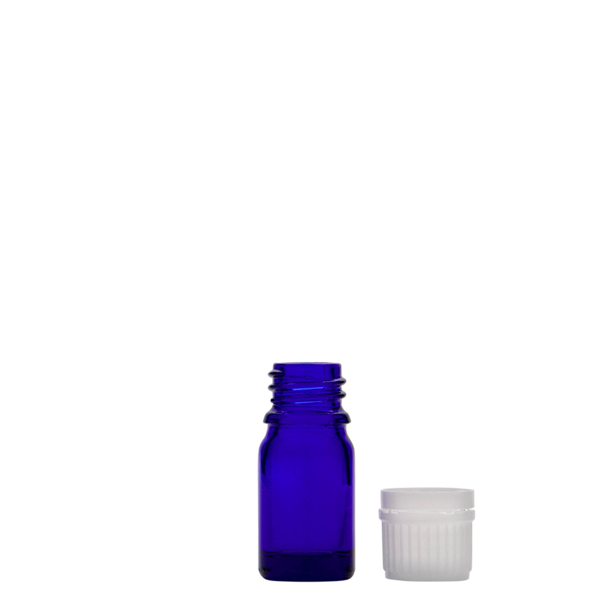 5 ml sticlă medicală, sticlă, albastru regal, gura: DIN 18 5 ml sticlă medicală, sticlă, albastru regal, gura: DIN 18