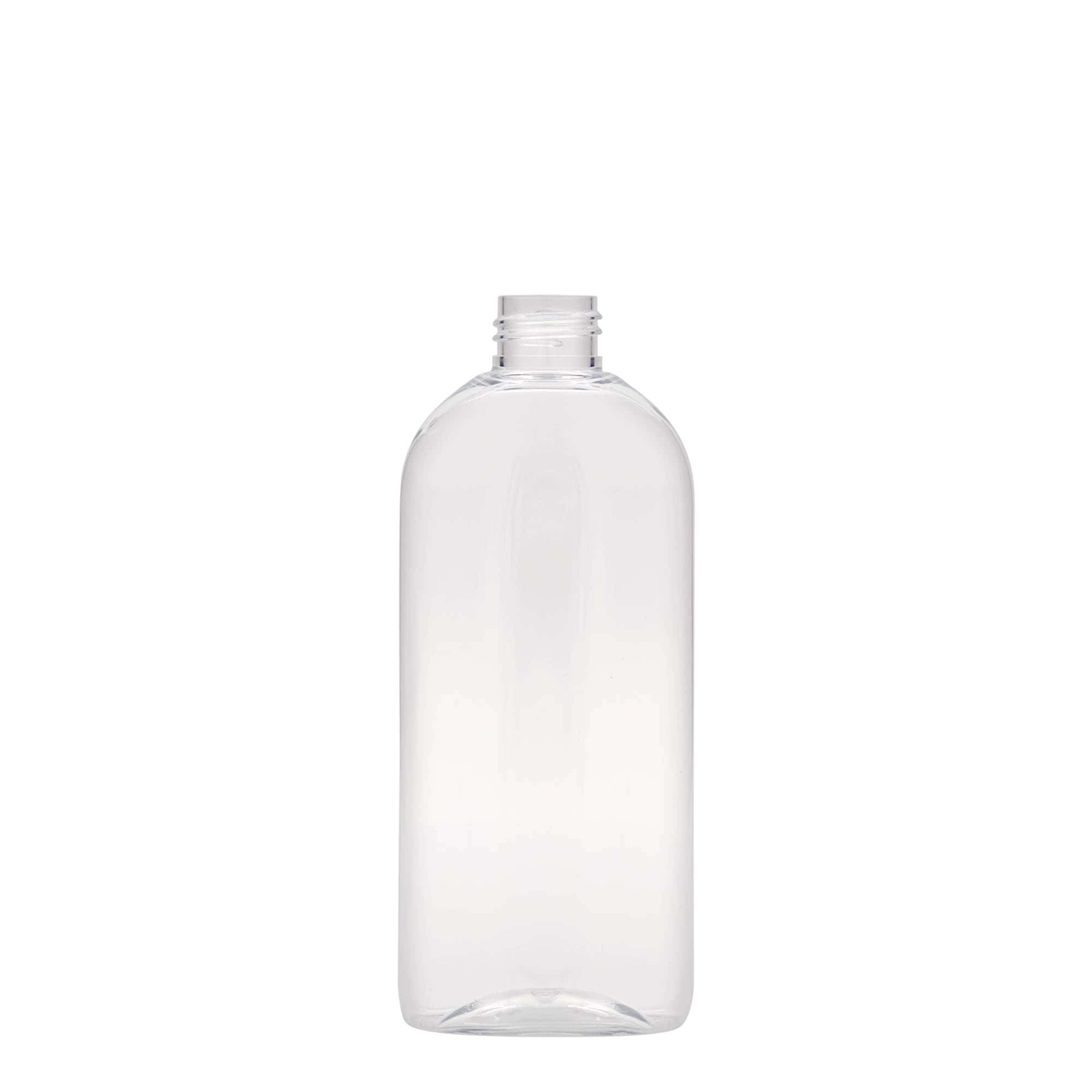 Sticlă PET de 250 ml „Iris”, ovală, plastic, gura: 24/410