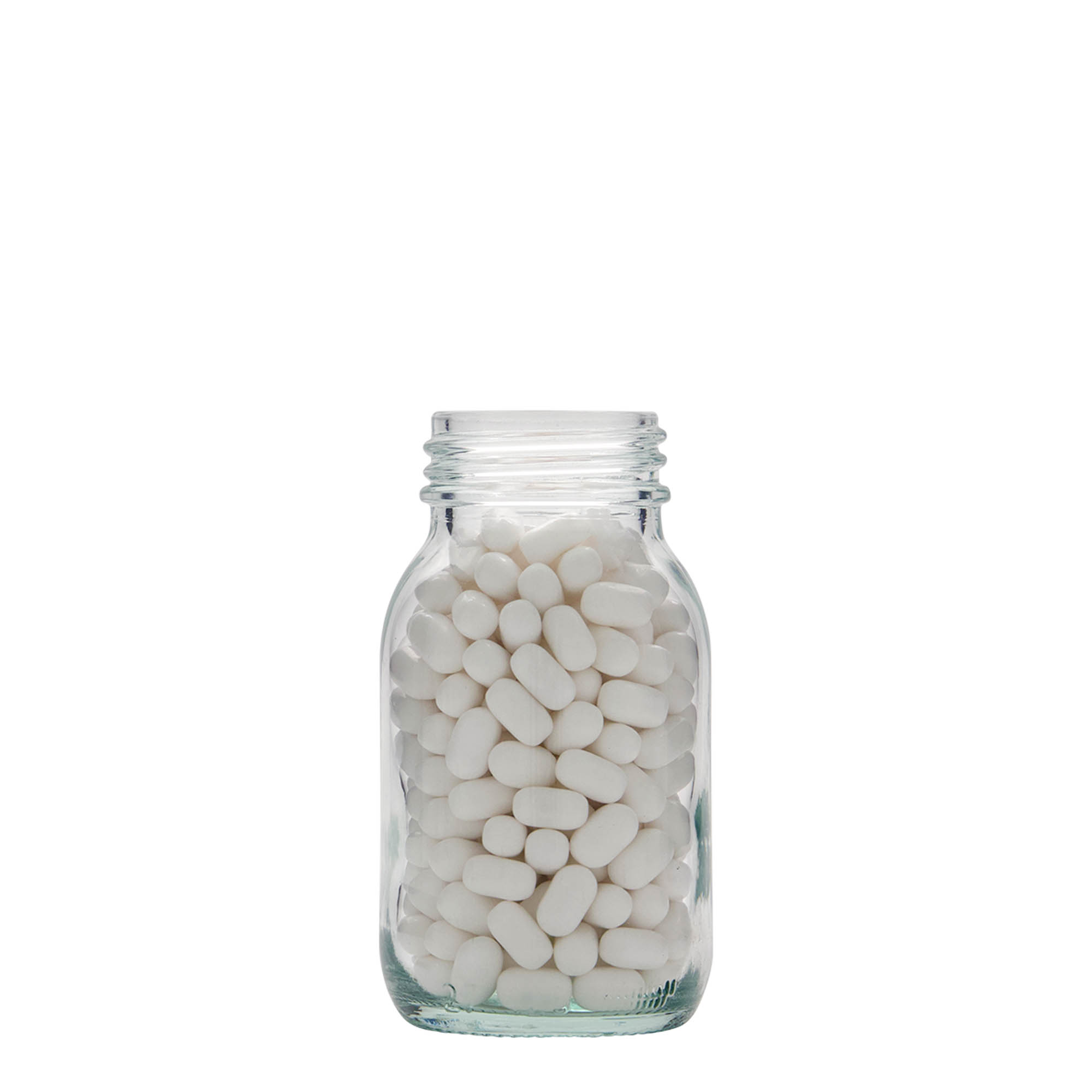 125 ml borcan cu gât larg, deschidere: DIN 40 125 ml borcan cu gât larg, deschidere: DIN 40