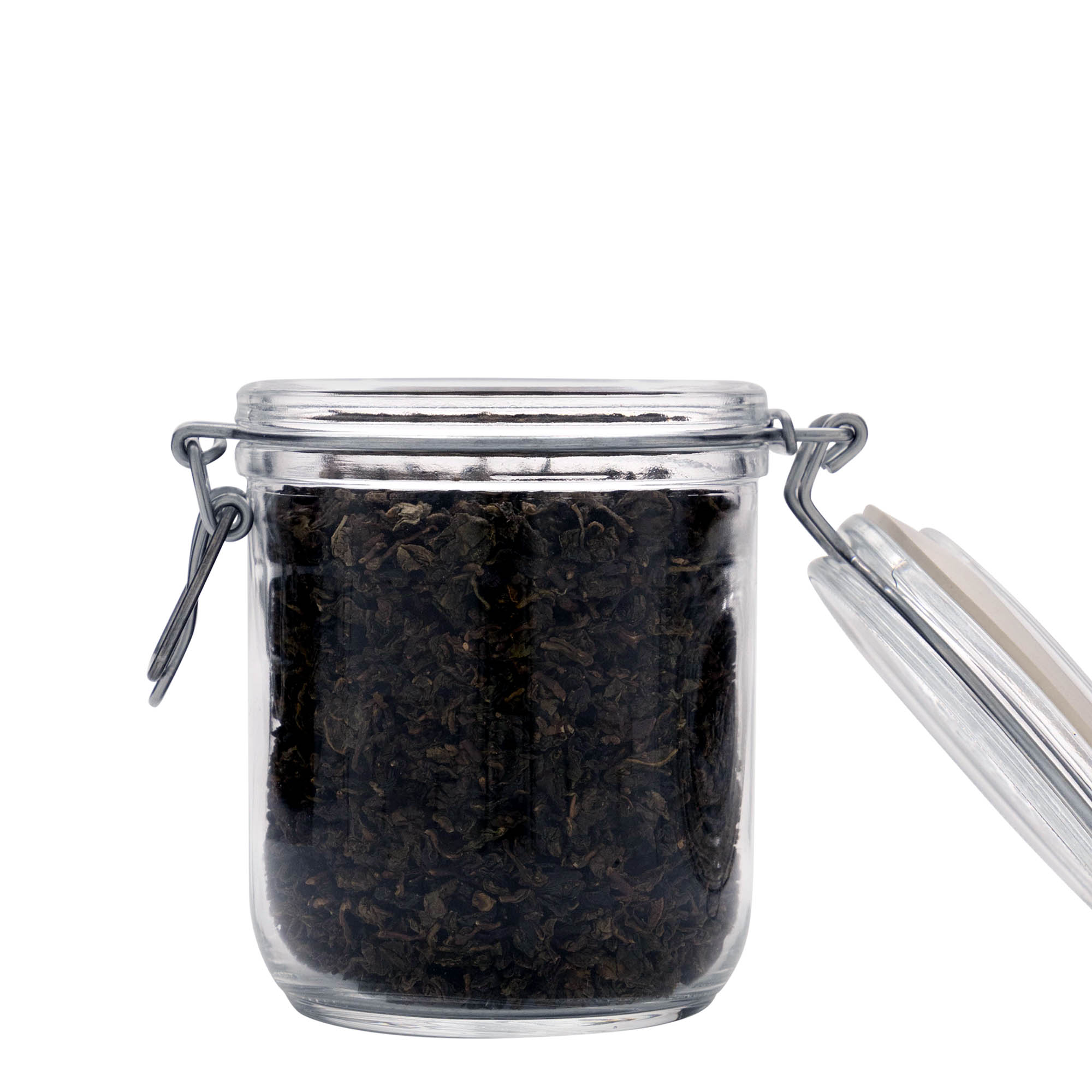 500 ml borcan cu clemă metalică 'Fido', gura: închidere cu clemă metalică