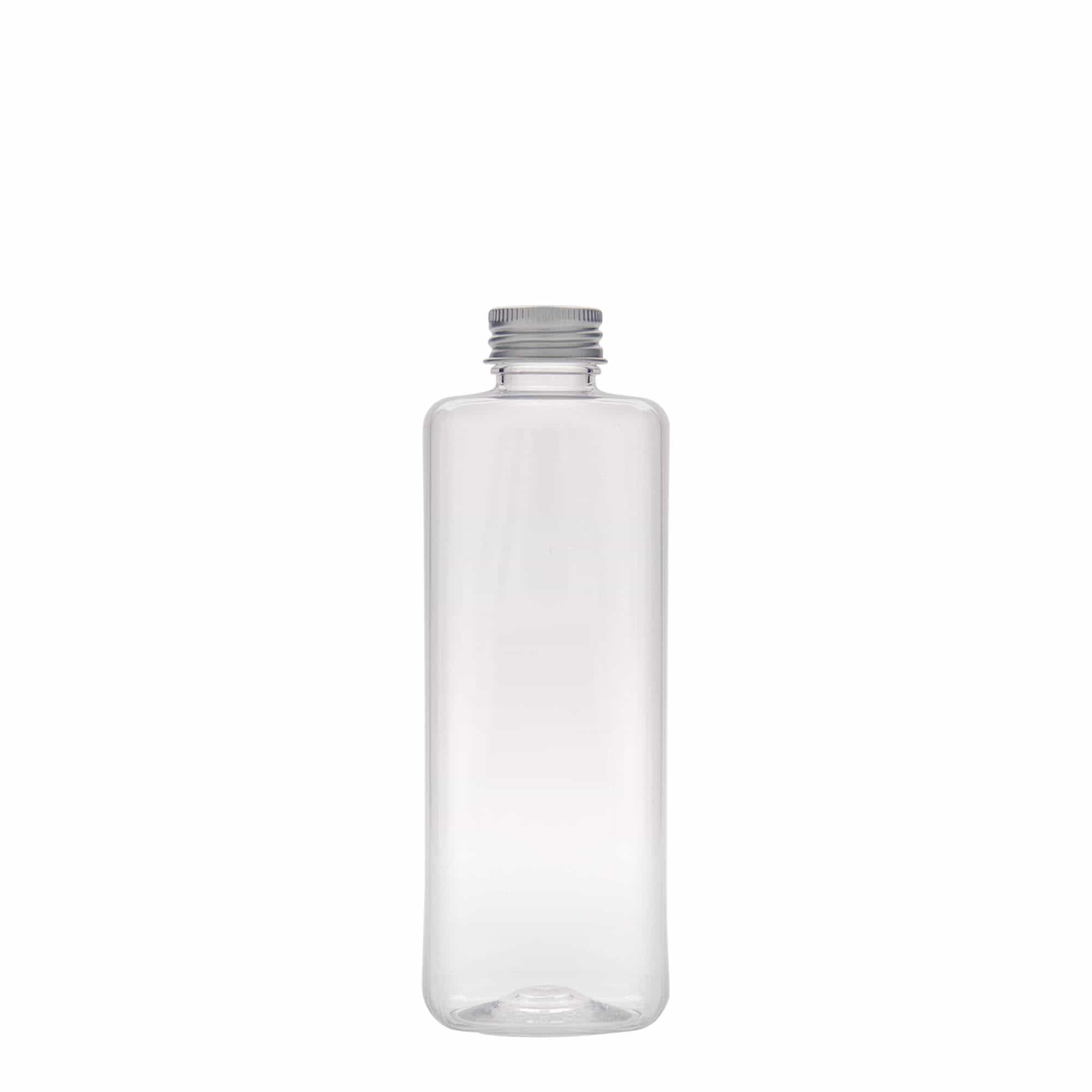 Sticlă PET de 300 ml „Karl”, pătrată, plastic, gura: 24/410