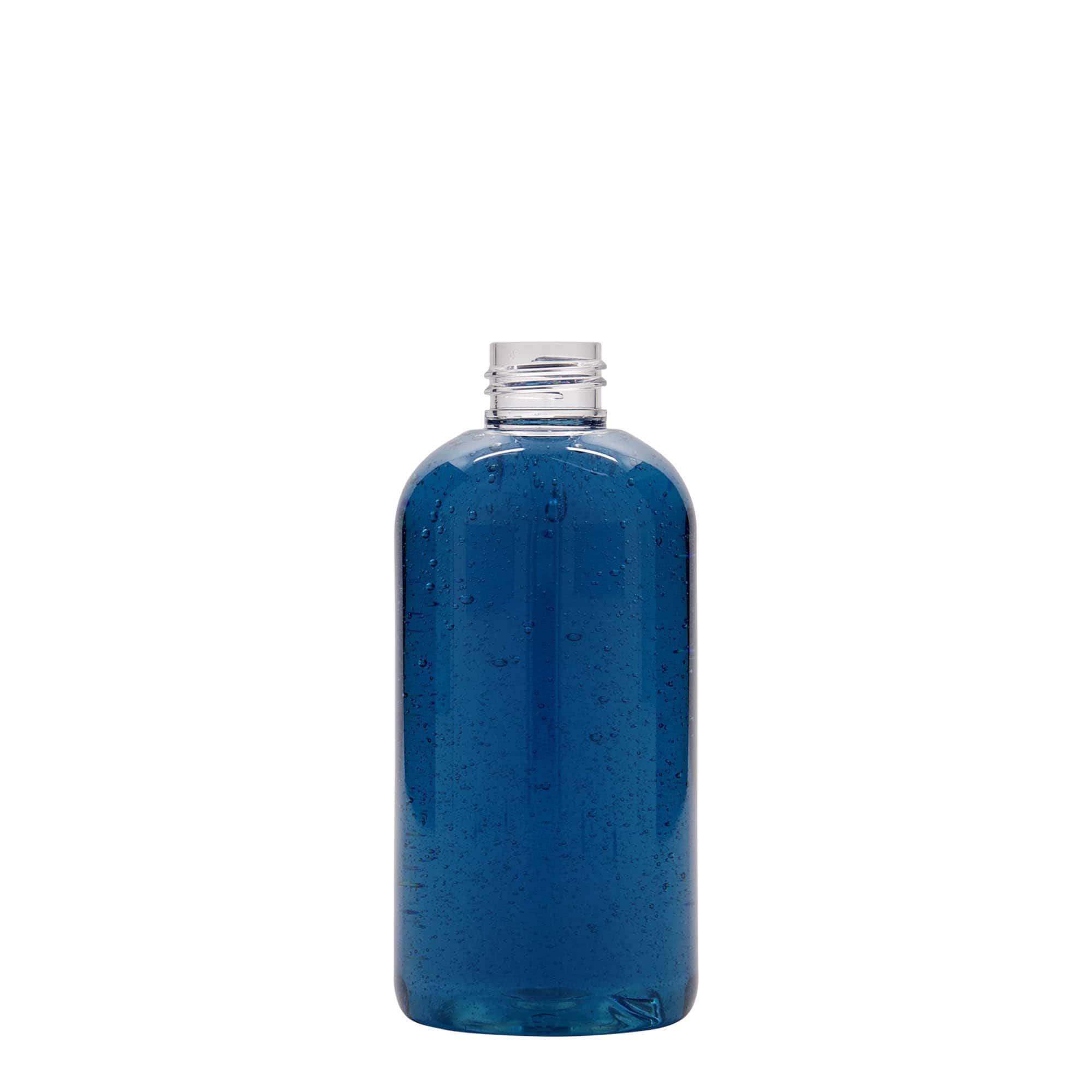 Sticlă PET de 250 ml „Boston”, plastic, gura: 24/410