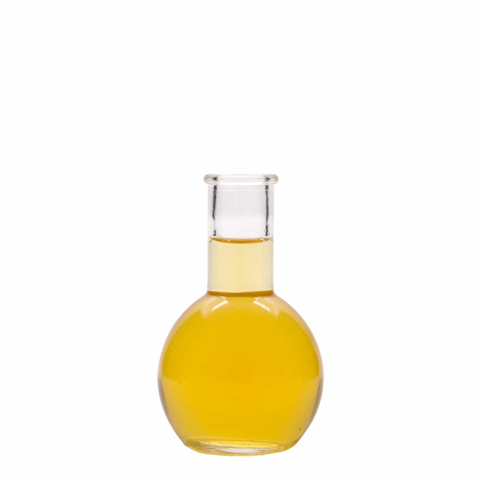 Sticlă de sticlă de 100 ml „Tulipano”, gât: dop de plută