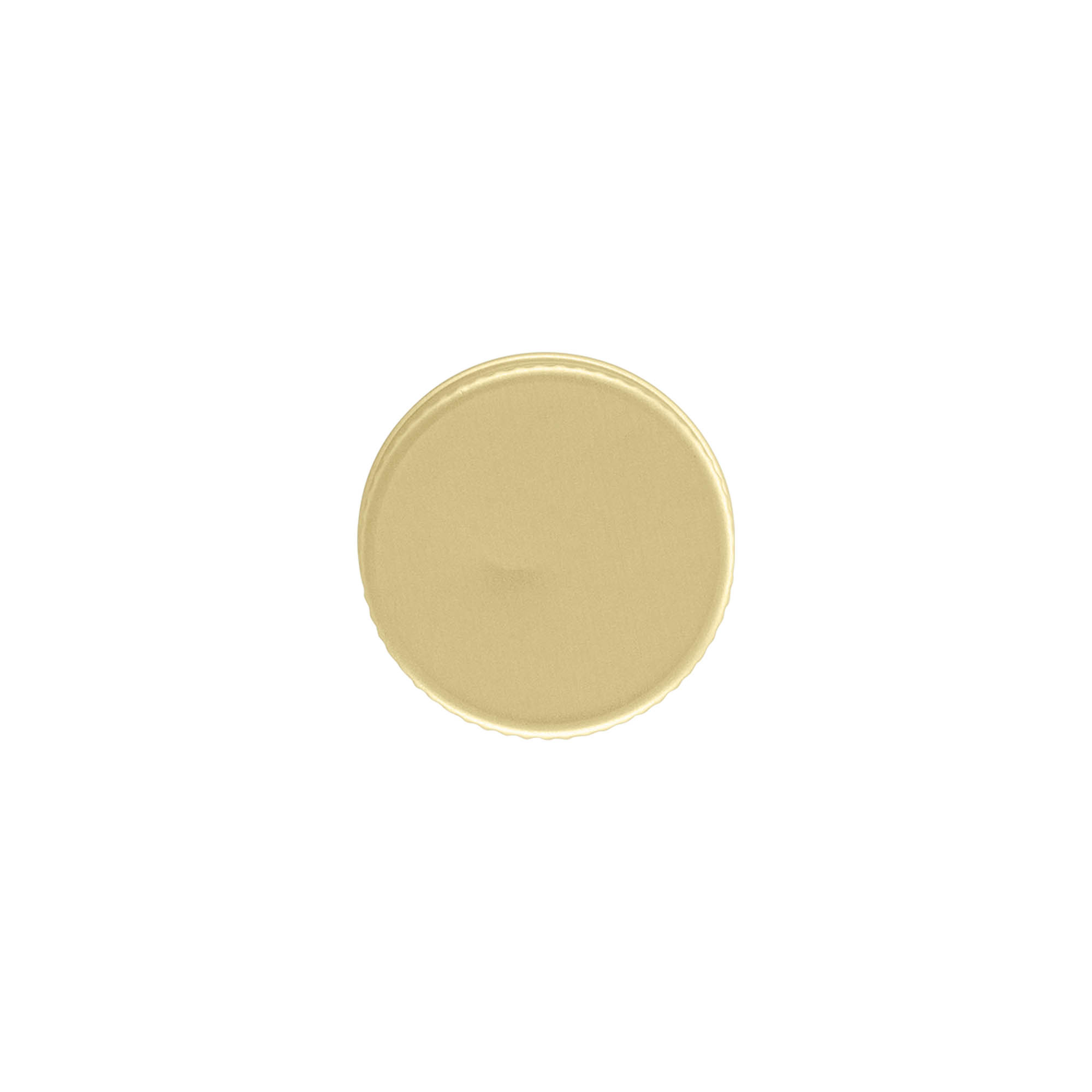 Capac cu filet, metal, auriu, pentru gura: PP 31,5