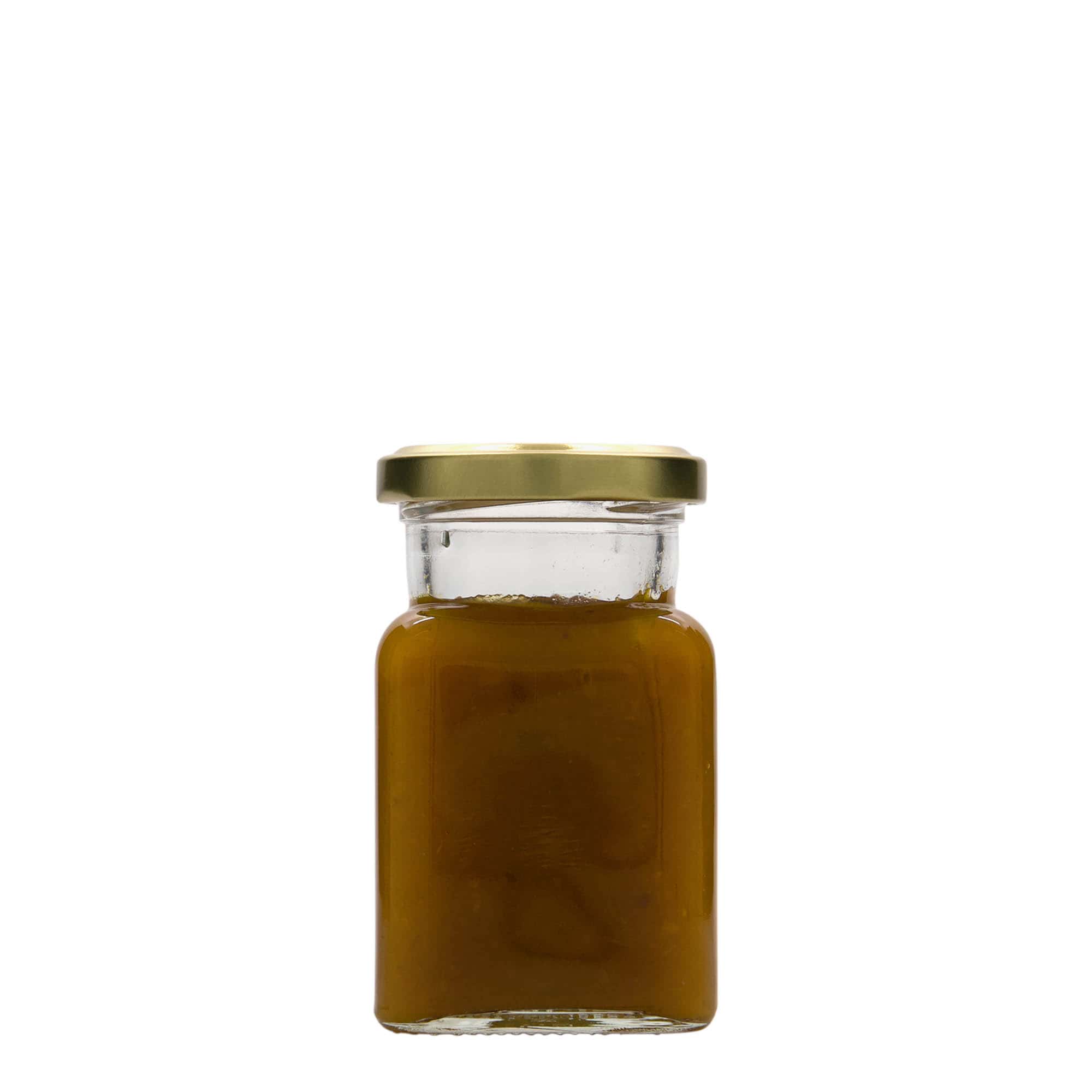 150 ml borcan pătrat, gura: Twist-Off (TO 53)