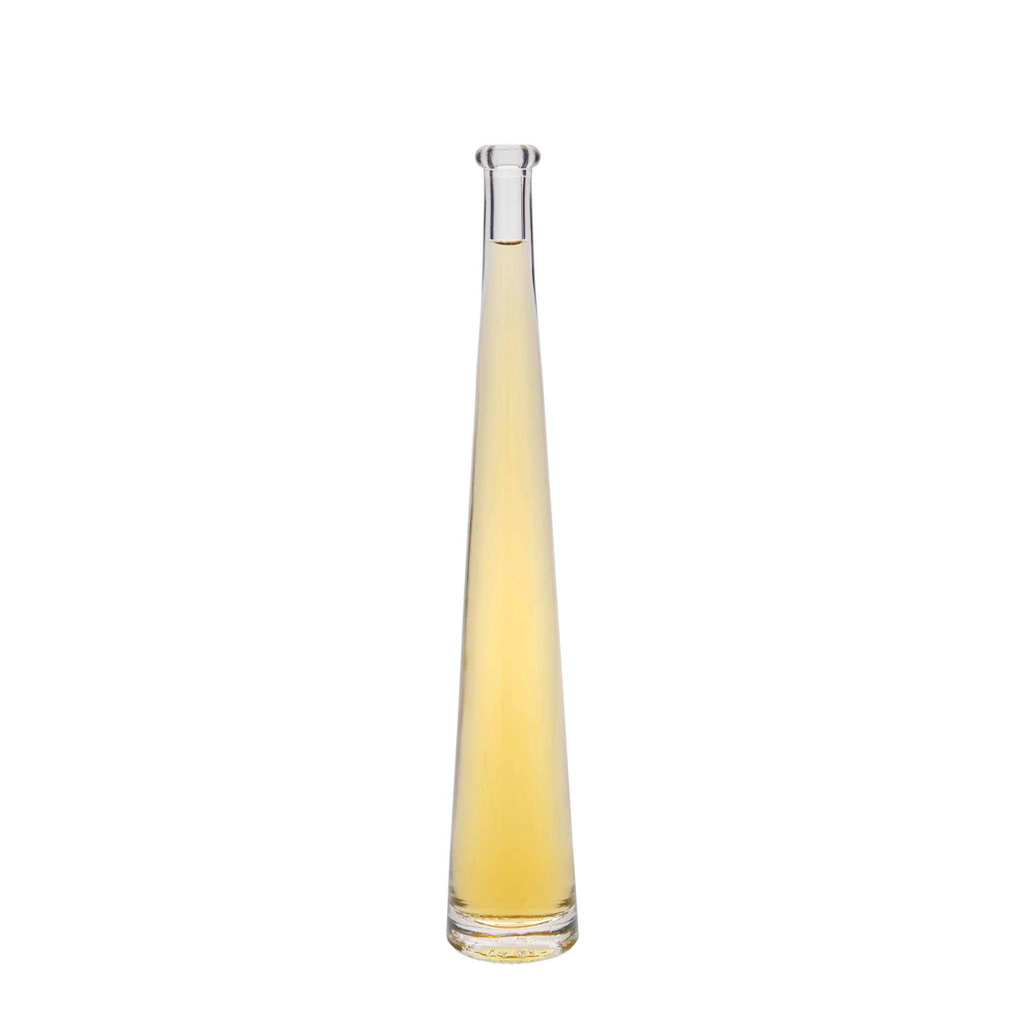Sticlă de sticlă de 100 ml „Dama Rondo”, gura: dop de plută