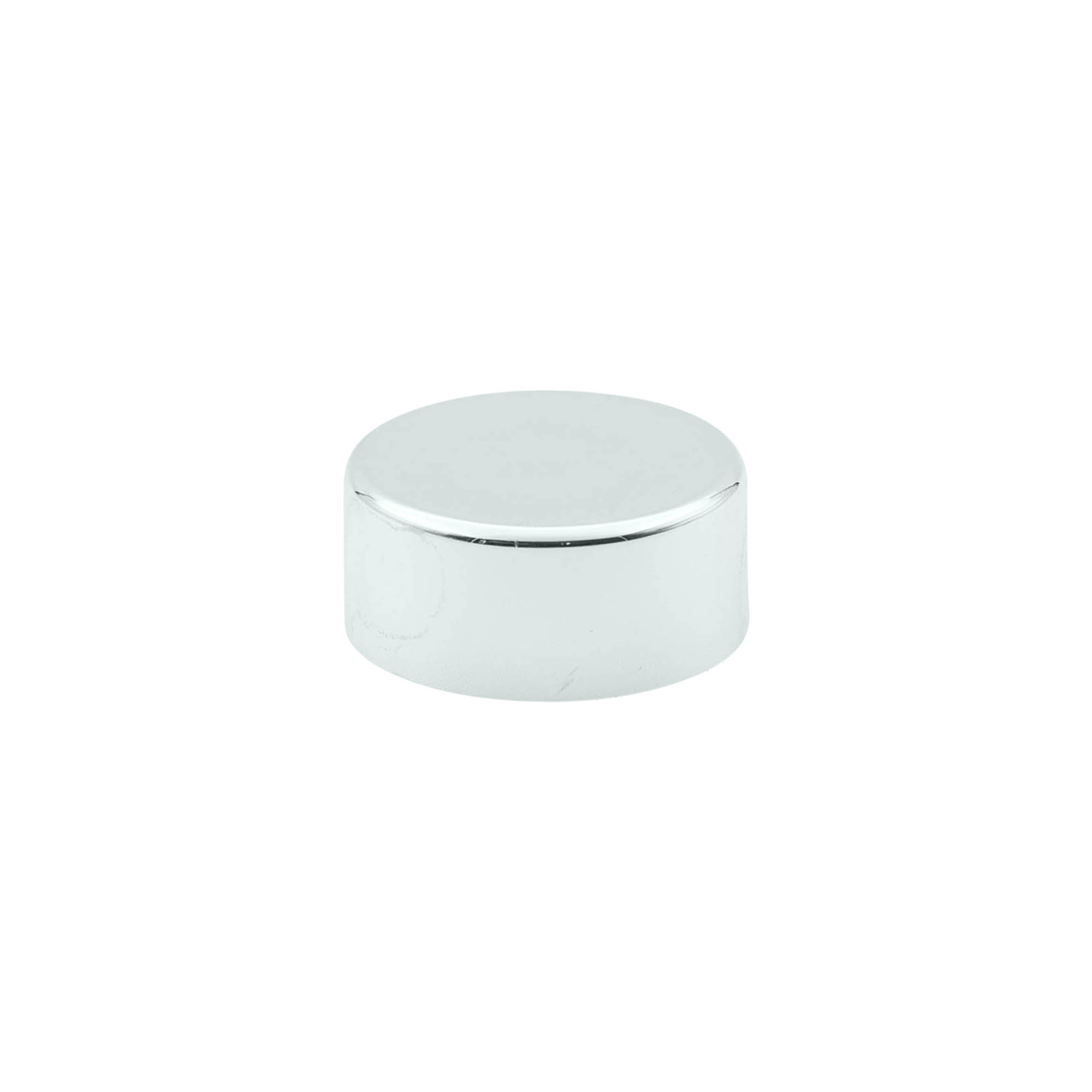 Capac cu filet, plastic ABS, argintiu, pentru gura: GPI 28/400 Capac cu filet, plastic ABS, argintiu, pentru gura: GPI 28/400