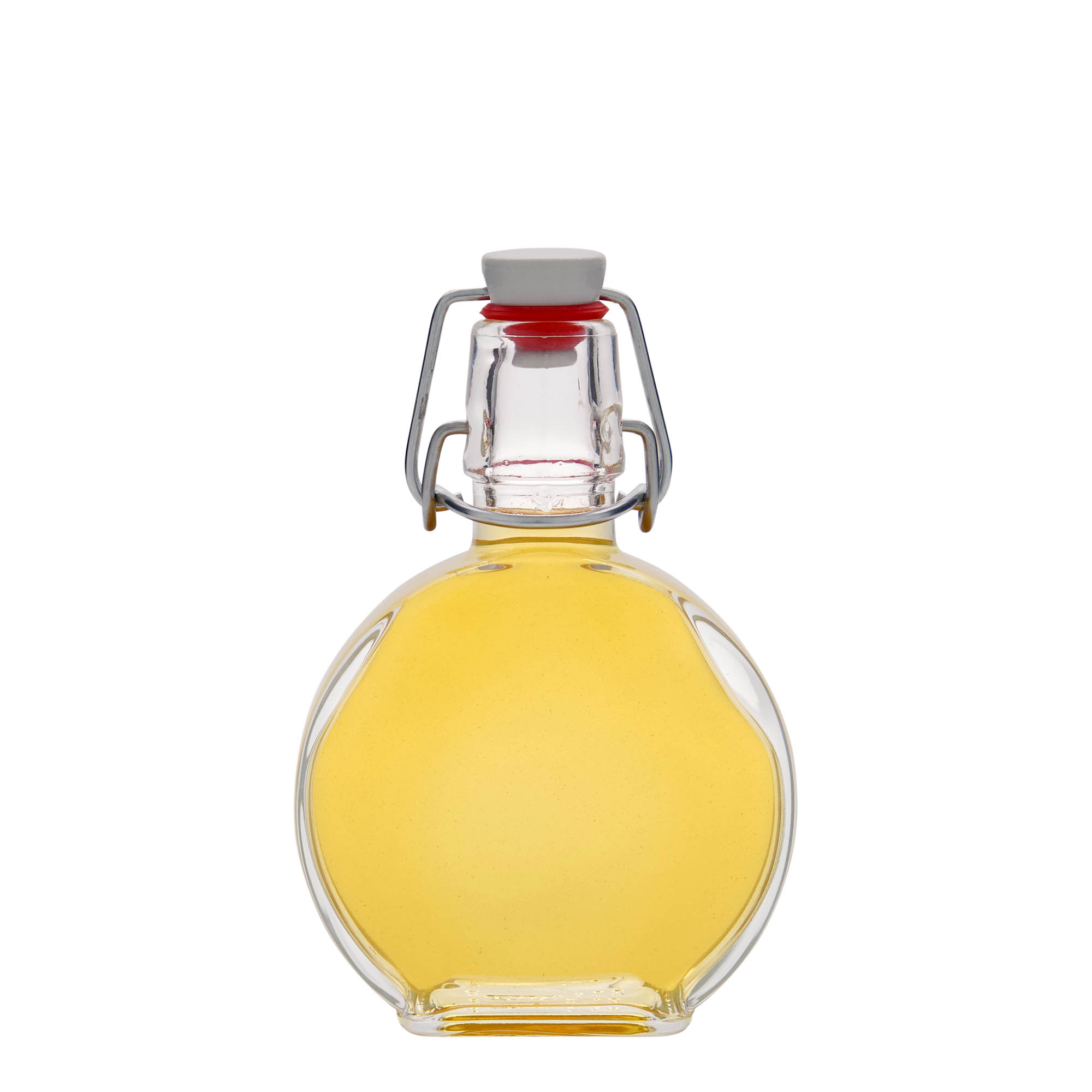 Sticlă de 200 ml „Sensatione”, dreptunghiulară, gura: capac cu balama Sticlă de 200 ml „Sensatione”, dreptunghiulară, gura: capac cu balama