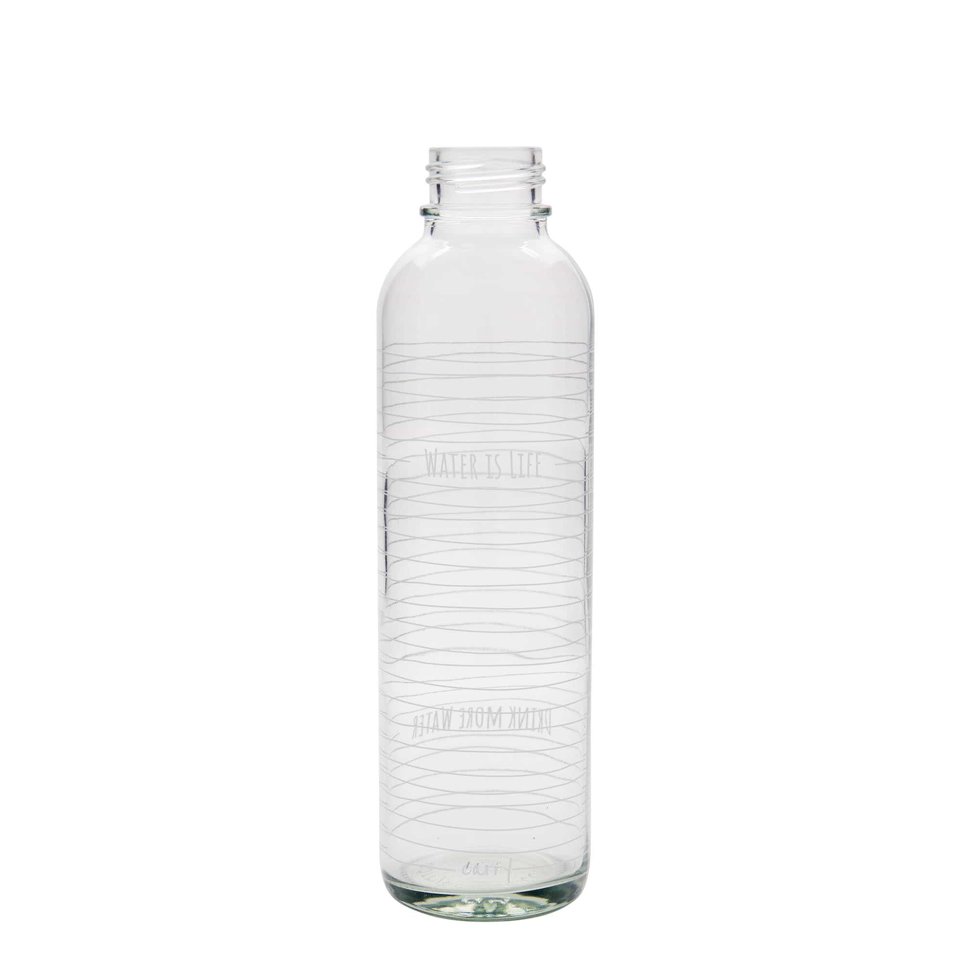 Sticlă de băut de 700 ml CARRY Bottle „Apa este viață”, deschidere: capac cu filet Sticlă de băut de 700 ml CARRY Bottle „Apa este viață”, deschidere: capac cu filet