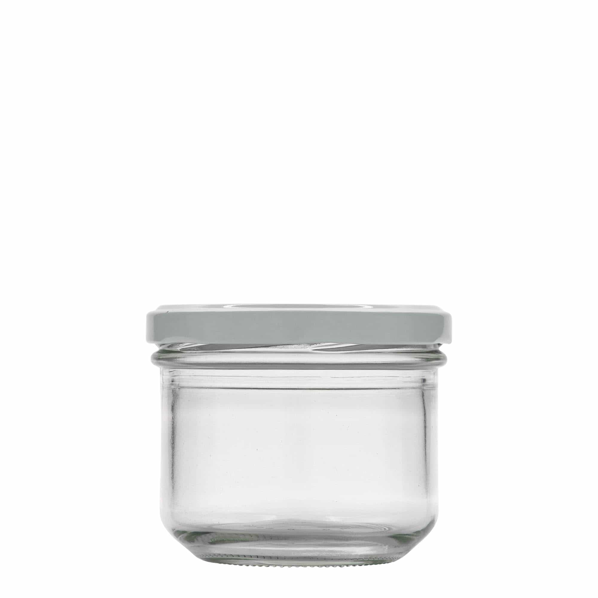 250 ml borcan cu gât drept, deschidere: Twist-Off (TO 82)