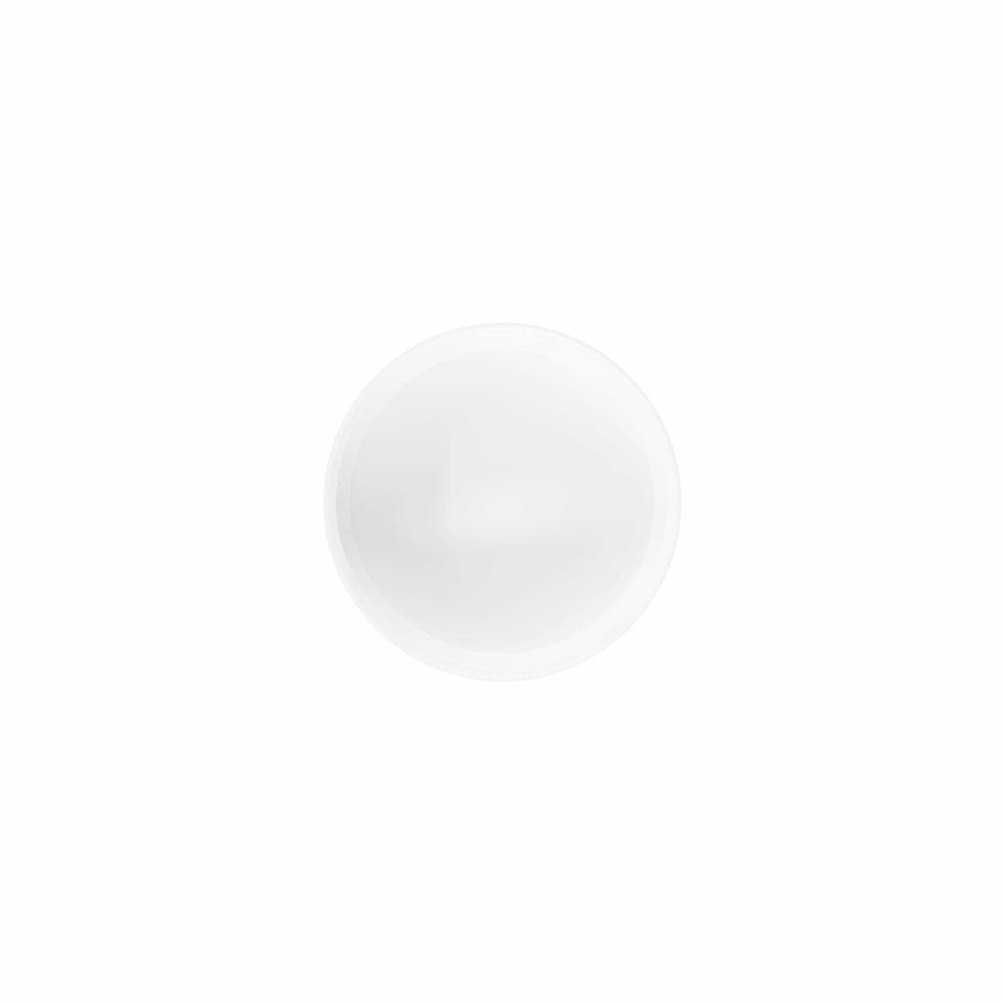 Capac cu filet pentru 50 ml „Magic”, plastic PP, alb