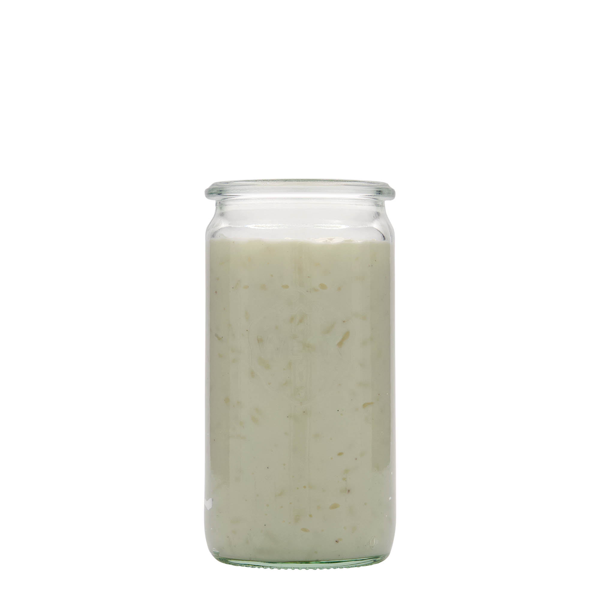340 ml borcan cilindric WECK, gură: margine rotundă