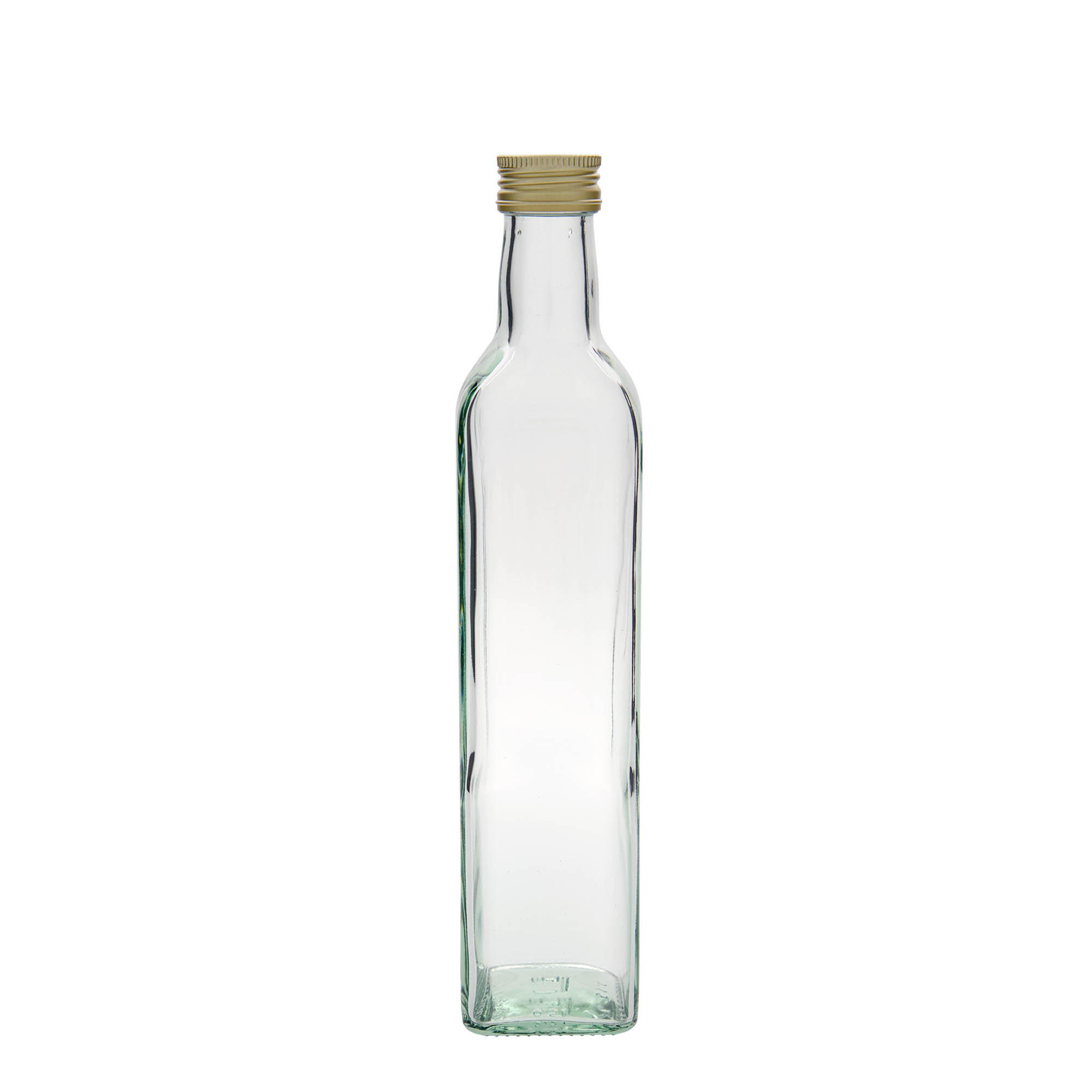 Sticlă de sticlă de 500 ml „Marasca”, pătrată, gura: PP 31,5 Sticlă de sticlă de 500 ml „Marasca”, pătrată, gura: PP 31,5