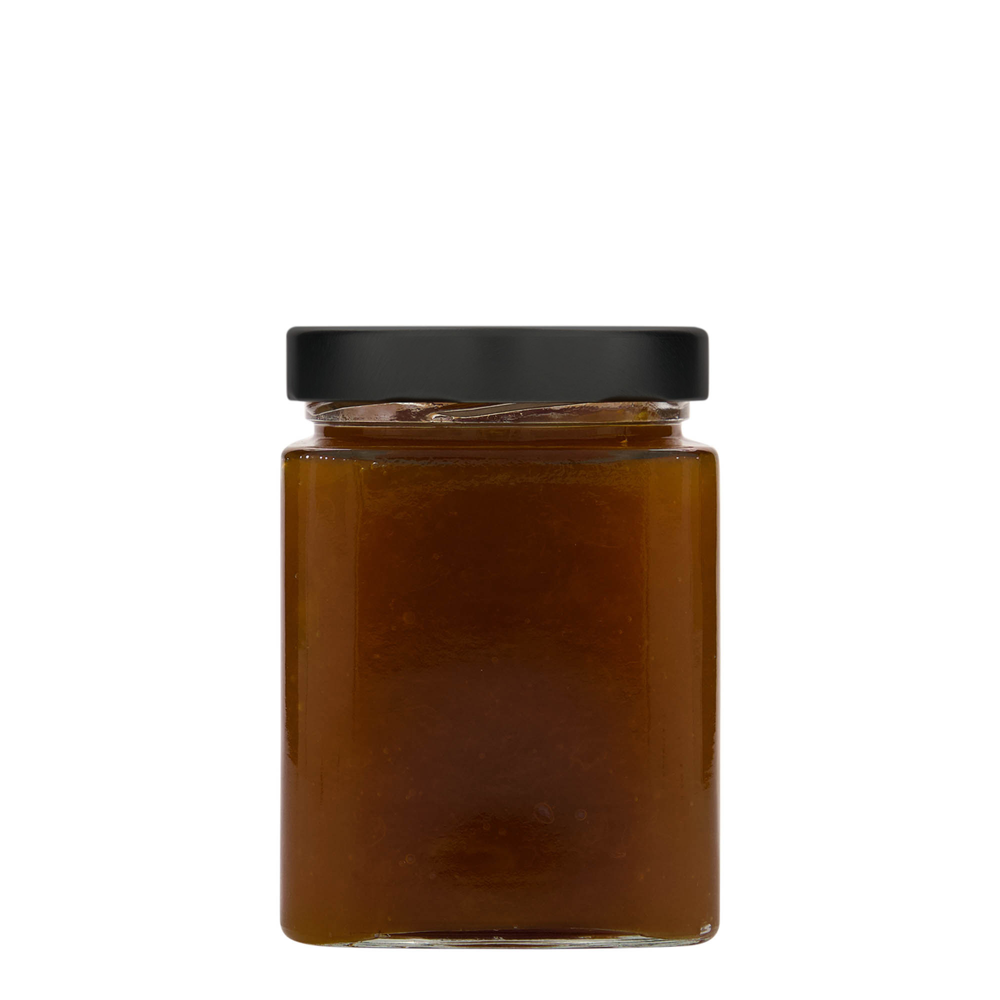 580 ml borcan pătrat „Ikarus”, gura: Deep-Twist-Off (DTO 82) 580 ml borcan pătrat „Ikarus”, gura: Deep-Twist-Off (DTO 82)
