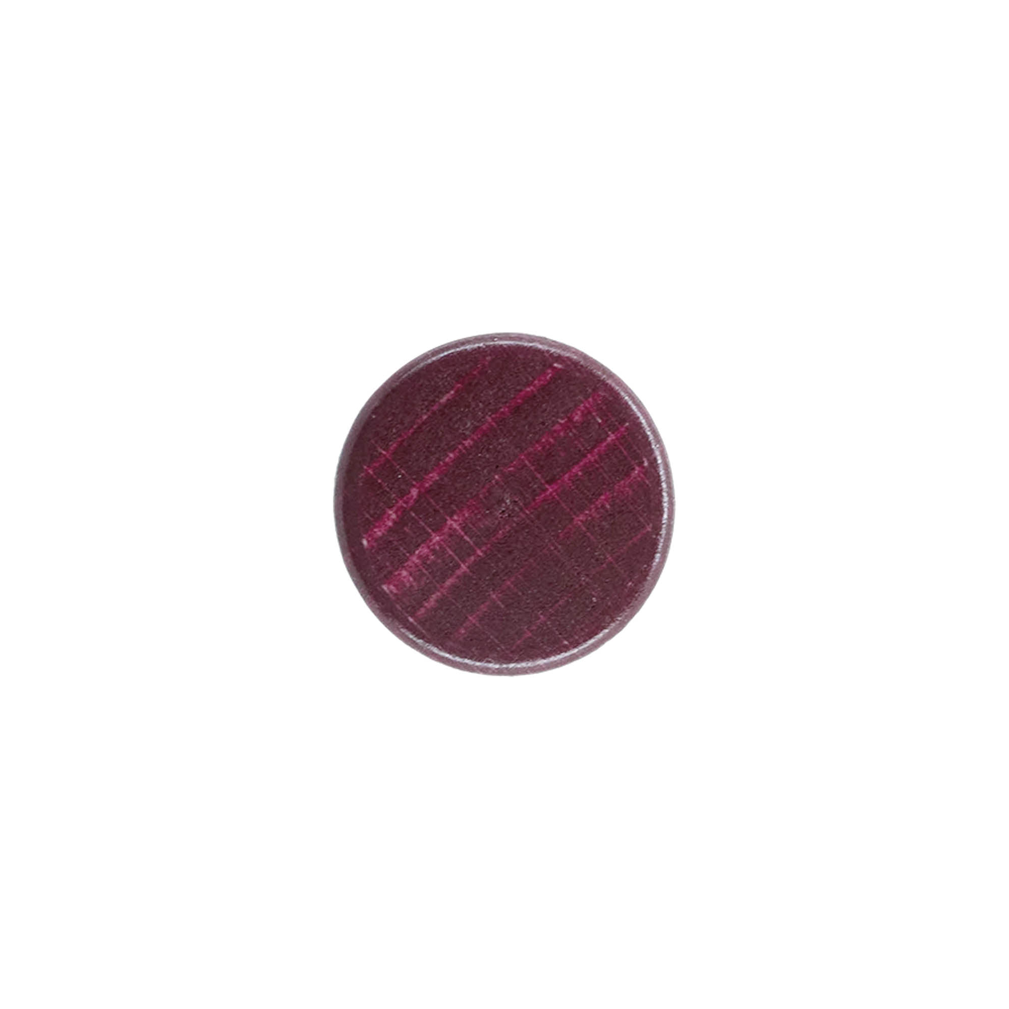 Dop cu mânere 19 mm, lemn/plastic, roșu bordeaux, pentru gura sticlei: dop de plută