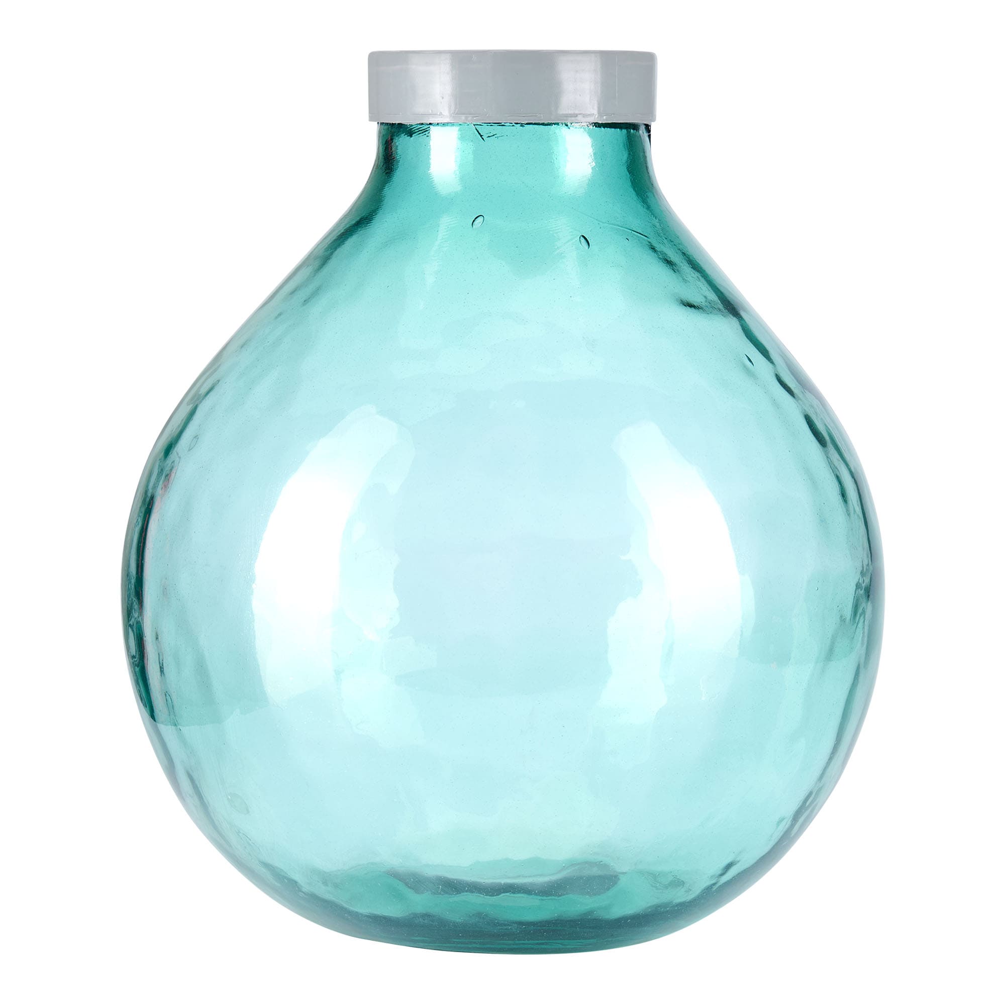 Butelie cu balon de 25 l, gât larg, sticlă, deschidere: capac cu filet