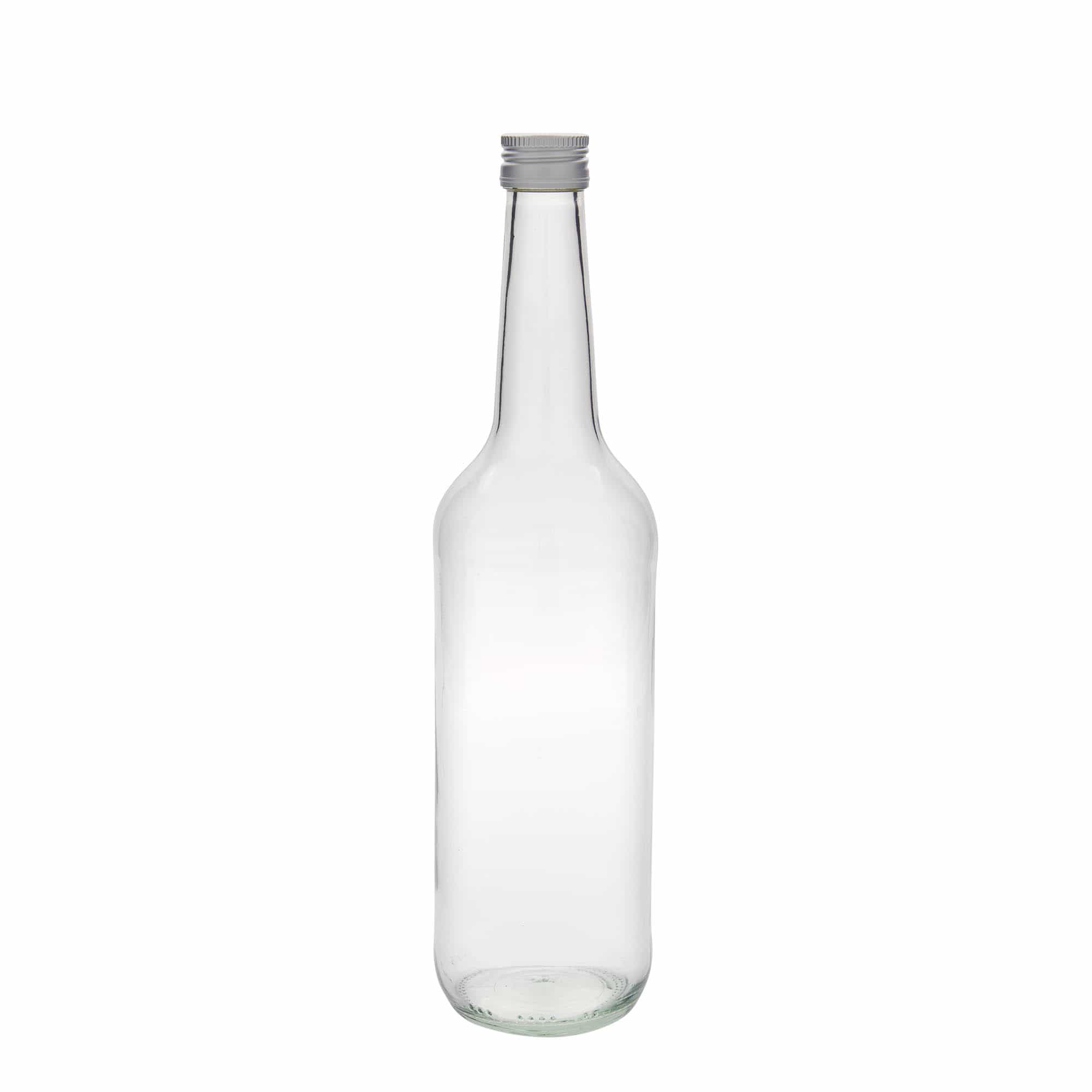 Sticlă de sticlă de 700 ml cu gât drept, deschidere: PP 28