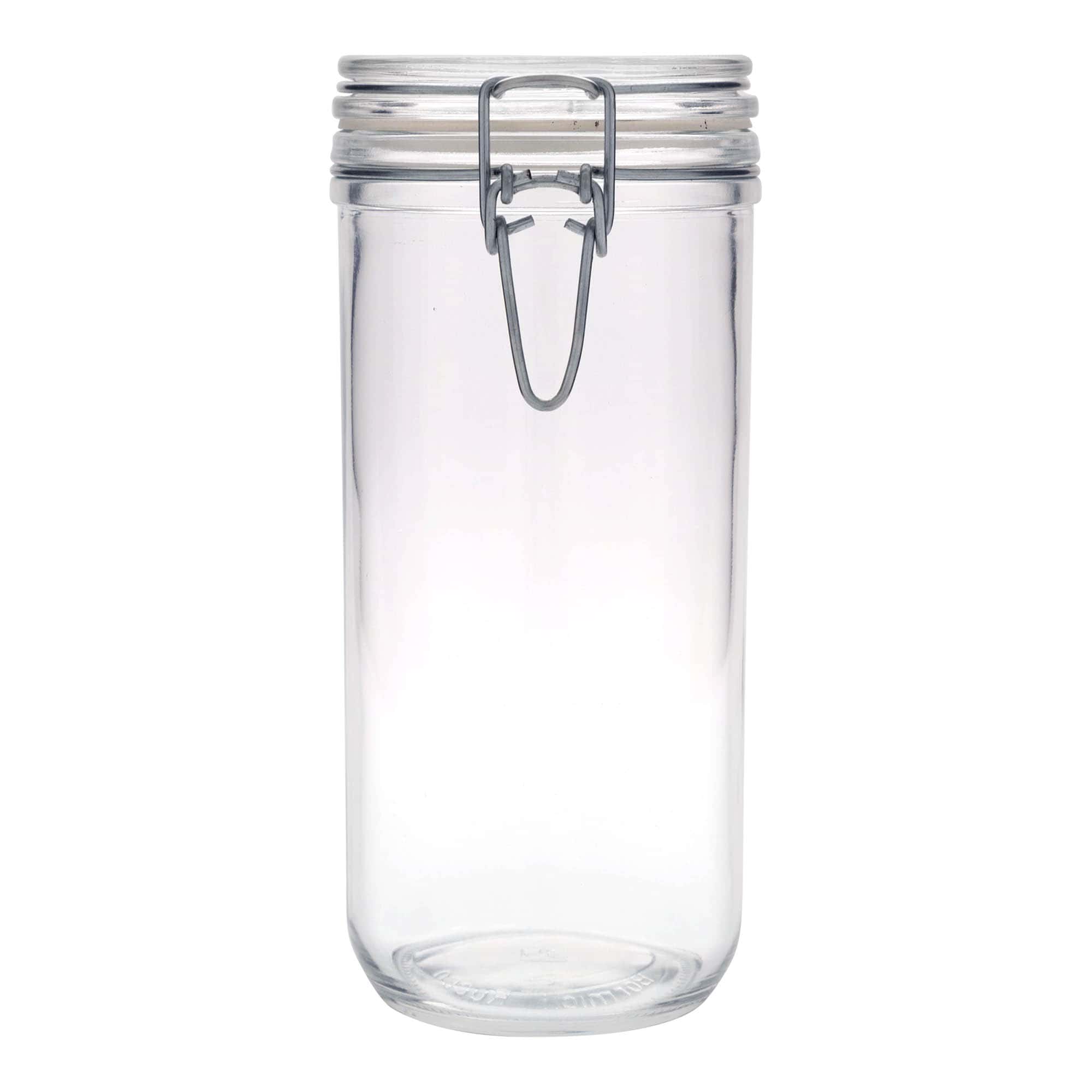 1.000 ml borcan cu clemă metalică „Fido”, deschidere: închidere cu clemă metalică