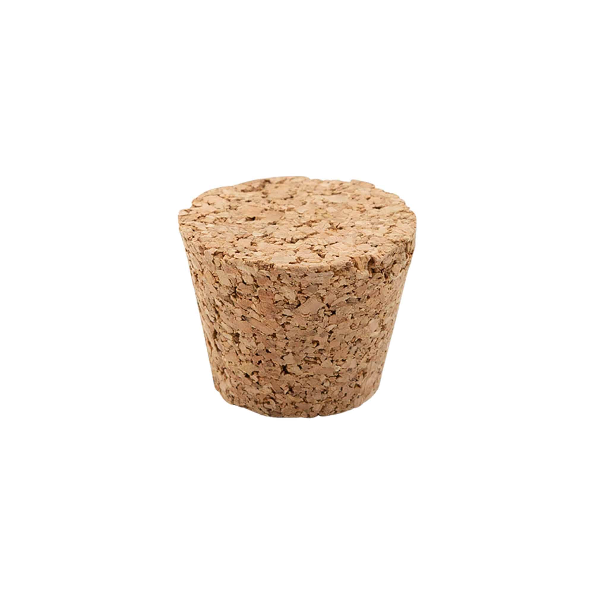 Dop conic 25-35 x 27, dop presat, bej, pentru gura: plută