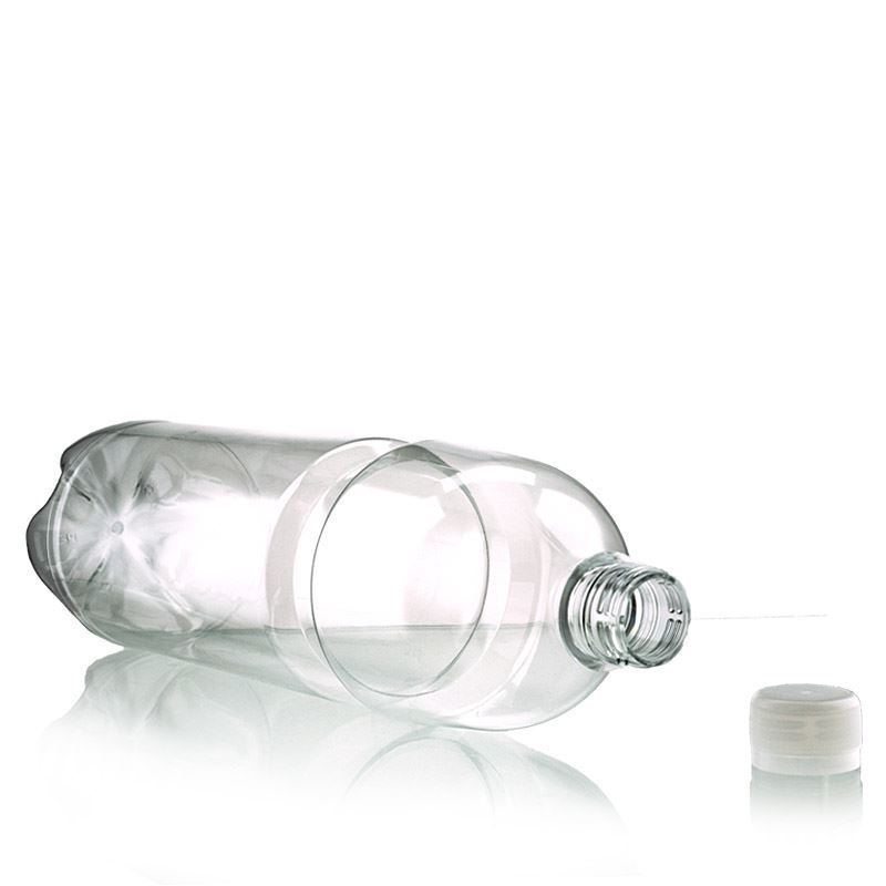 Sticlă PET universală de 1.500 ml, plastic, gât: PCO28