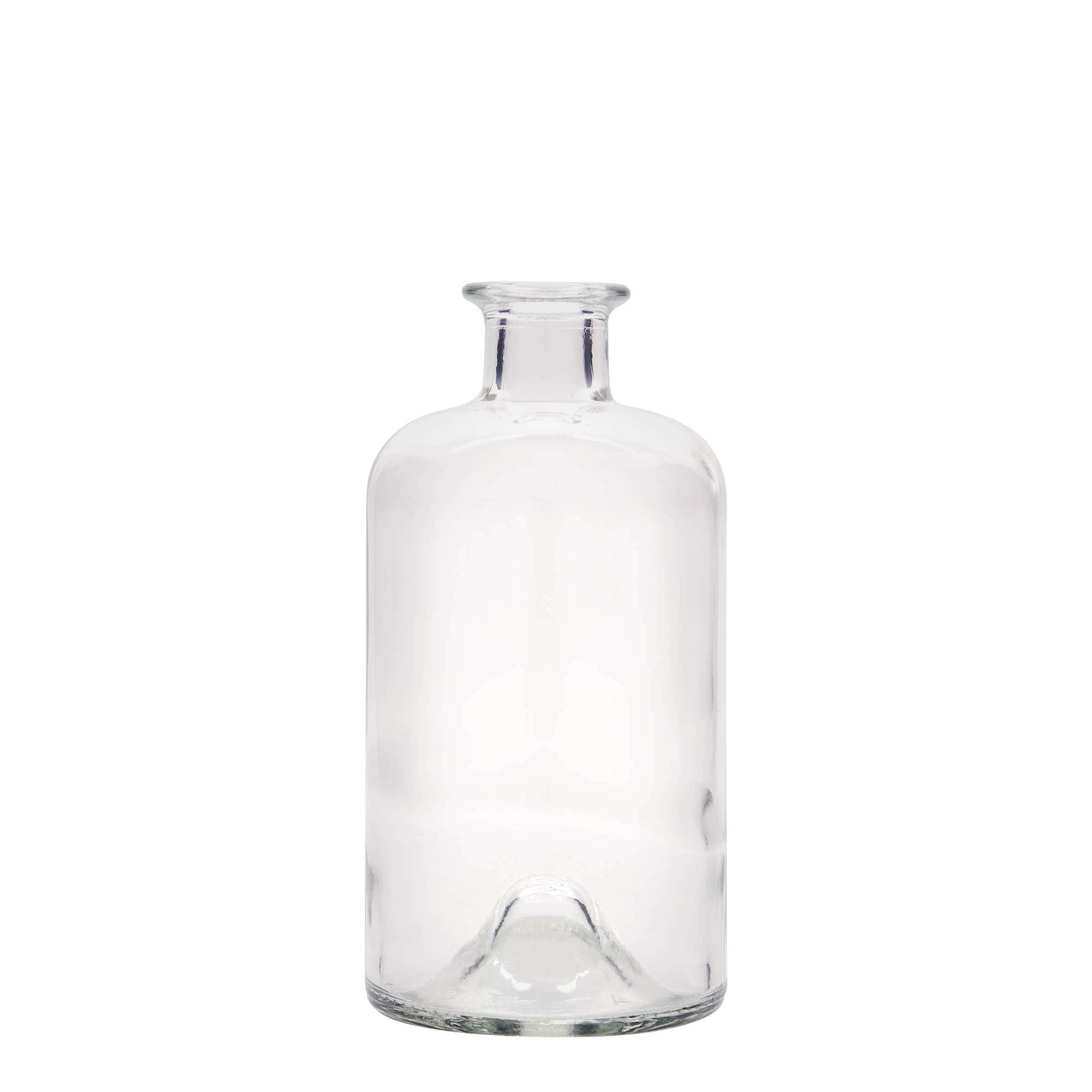 Sticlă de sticlă de 500 ml, farmacist „Doctor”, gura: dop de plută