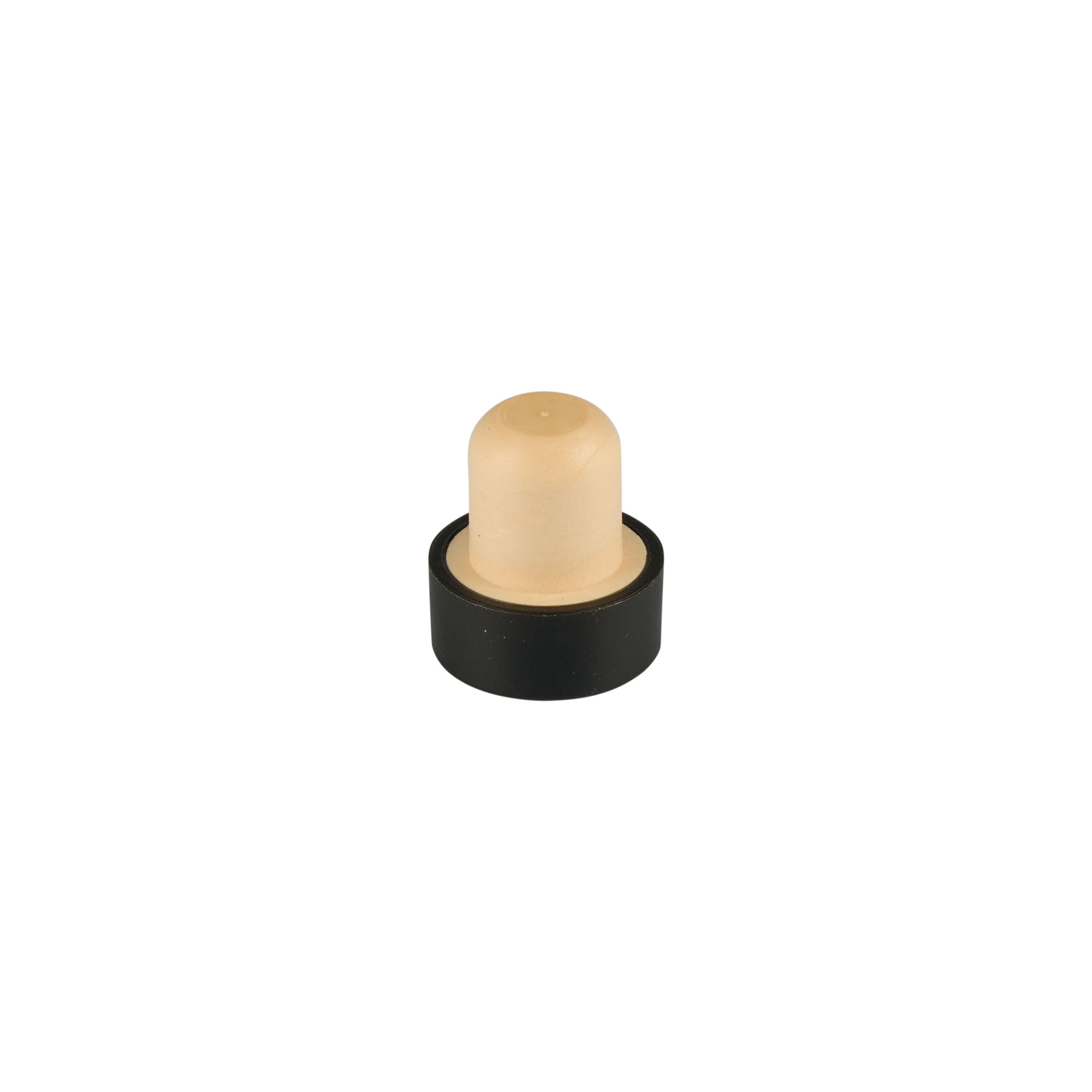Dop cu mâner 11 mm, lemn, negru, pentru gură: dop de plută