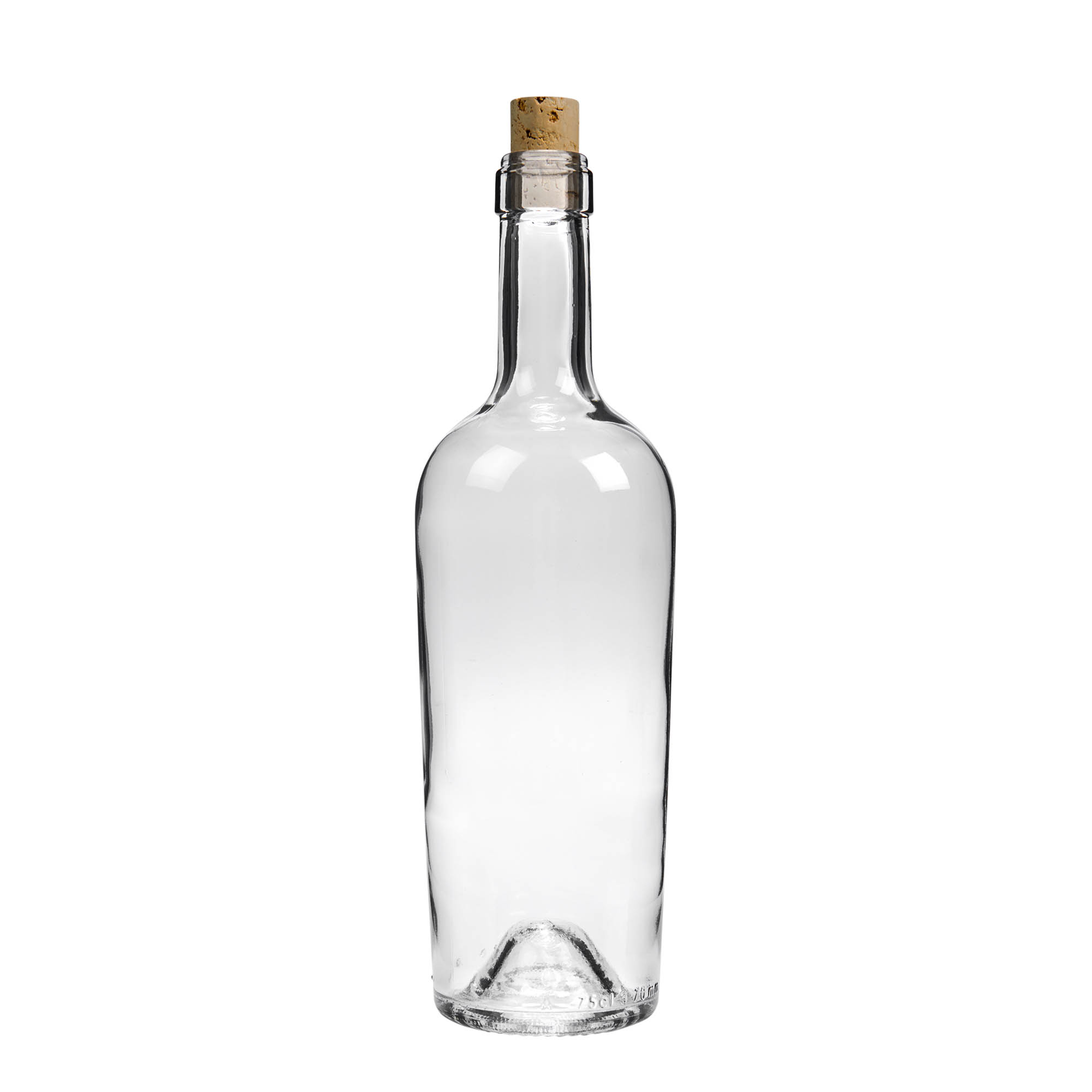 Sticlă de vin de 750 ml „Imperiale”, gura: dop