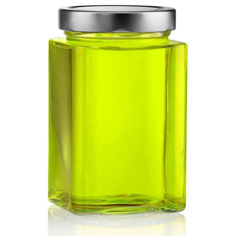 720 ml borcan pătrat „Ikarus”, gură: Deep-Twist-Off (DTO 82) 720 ml borcan pătrat „Ikarus”, gură: Deep-Twist-Off (DTO 82)