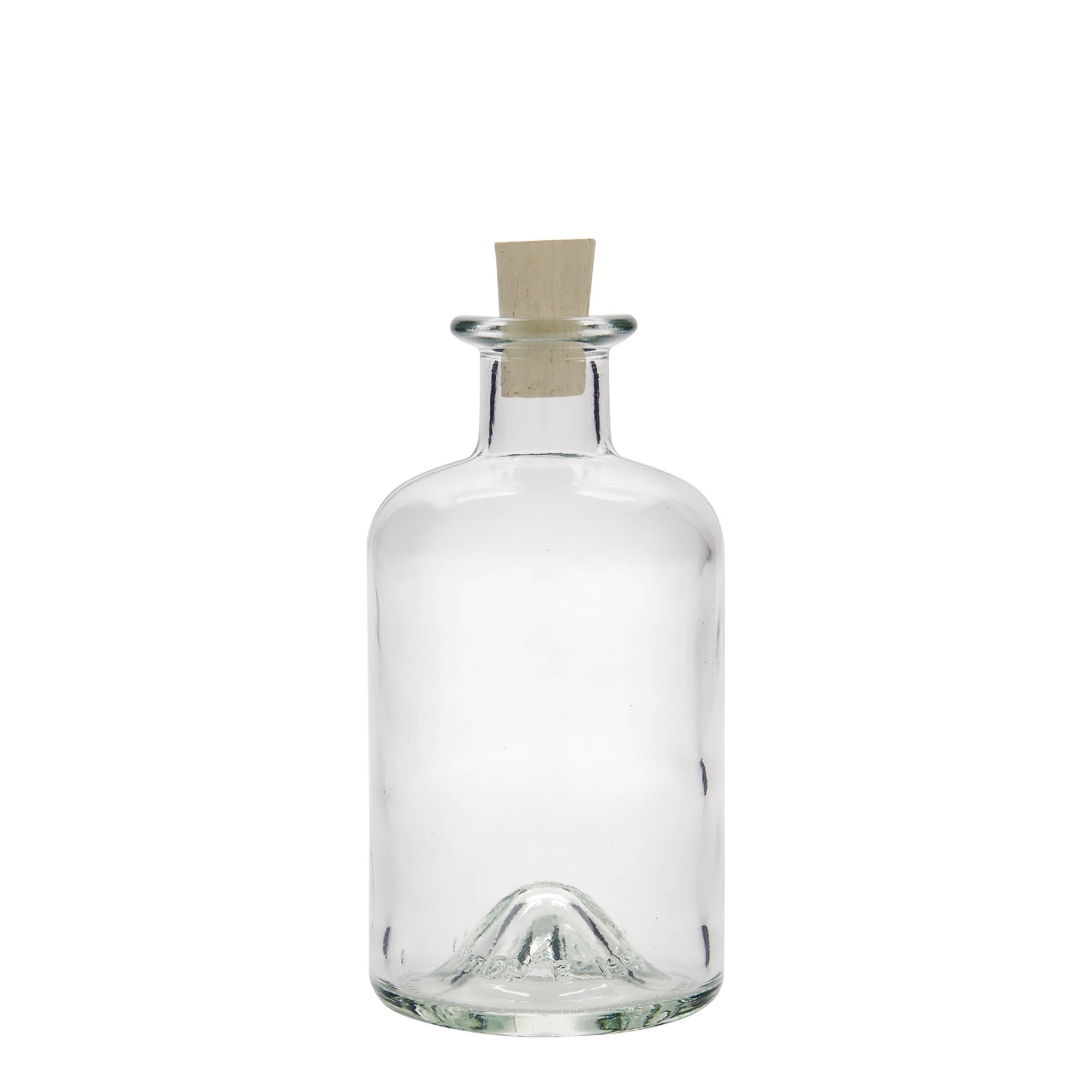 Sticlă de sticlă 350 ml farmacist, gura: dop de plută