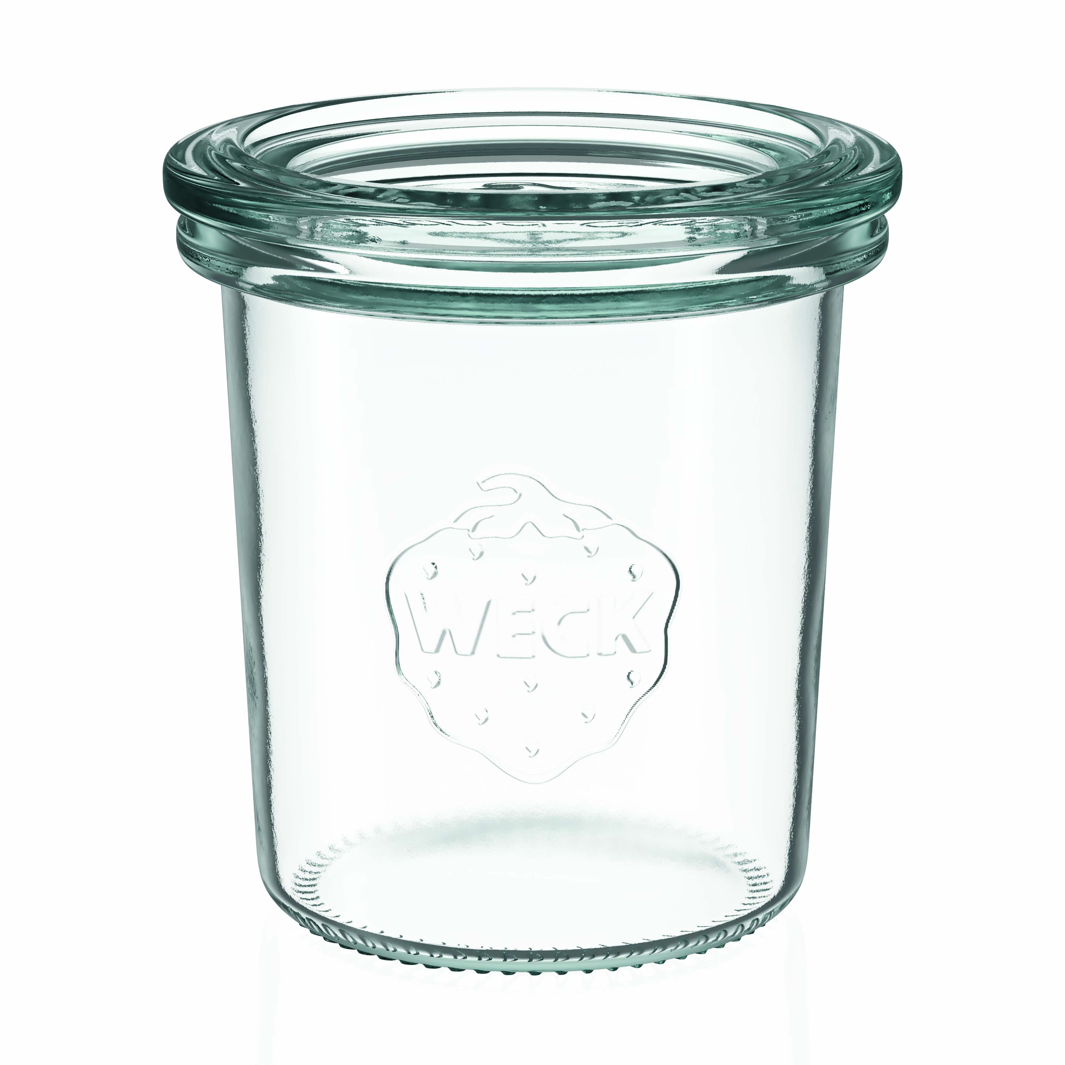 160 ml borcan WECK cu gura largă, margine rotundă