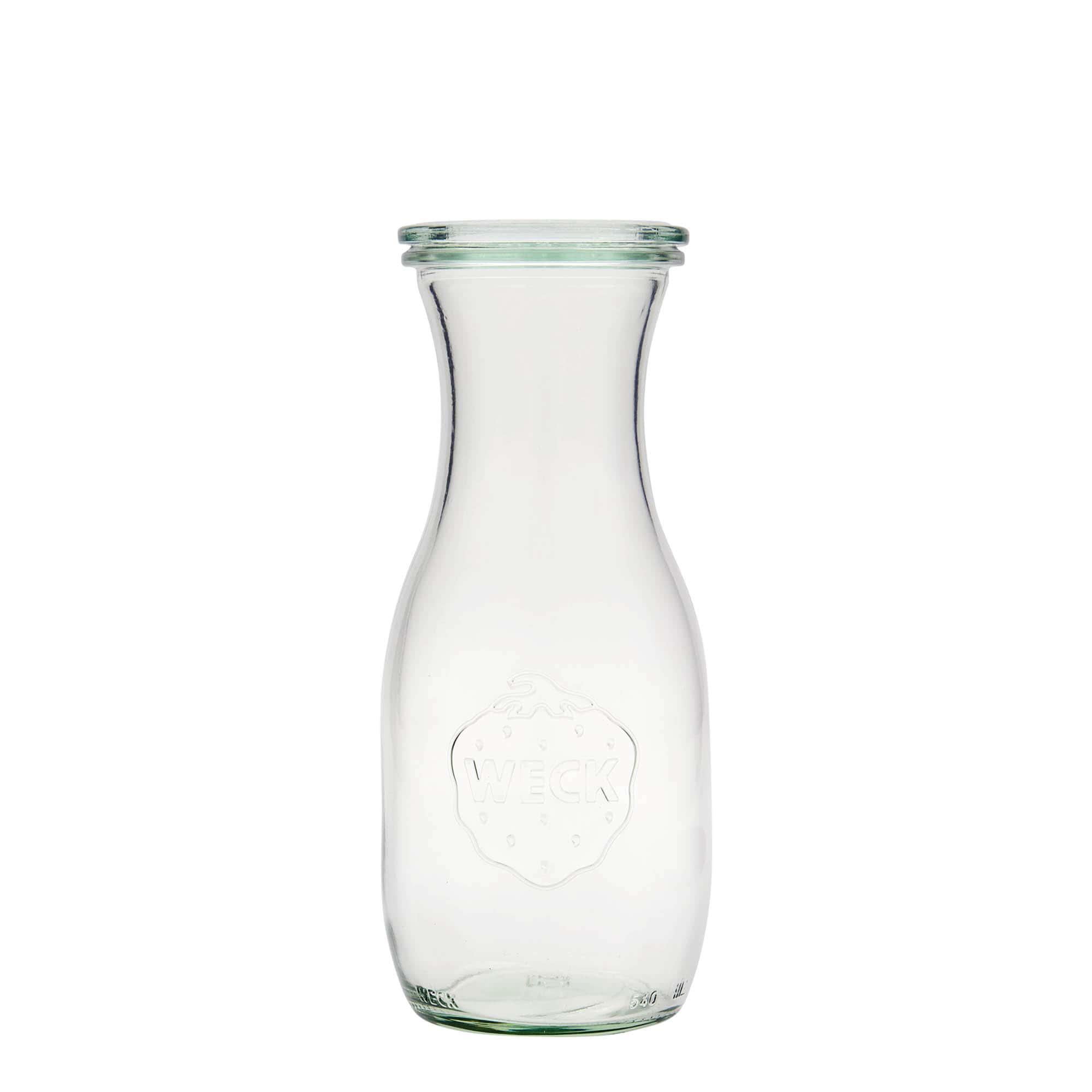 500 ml sticlă de suc WECK, gura: margine rotundă