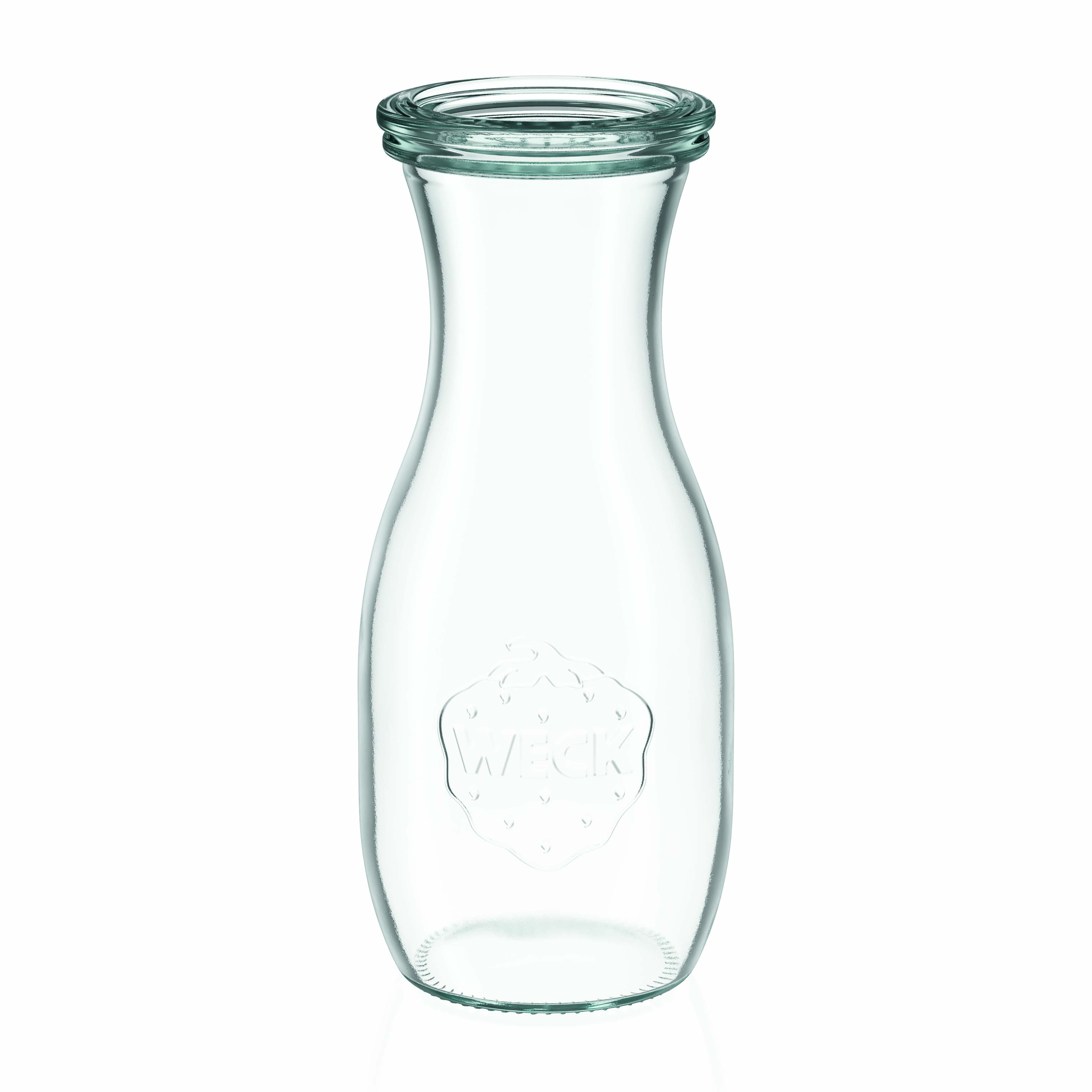 500 ml sticlă de suc WECK, gura: margine rotundă