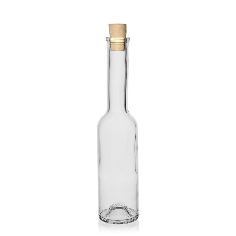 Sticlă de sticlă de 250 ml „Opera”, gura: dop de plută Sticlă de sticlă de 250 ml „Opera”, gura: dop de plută