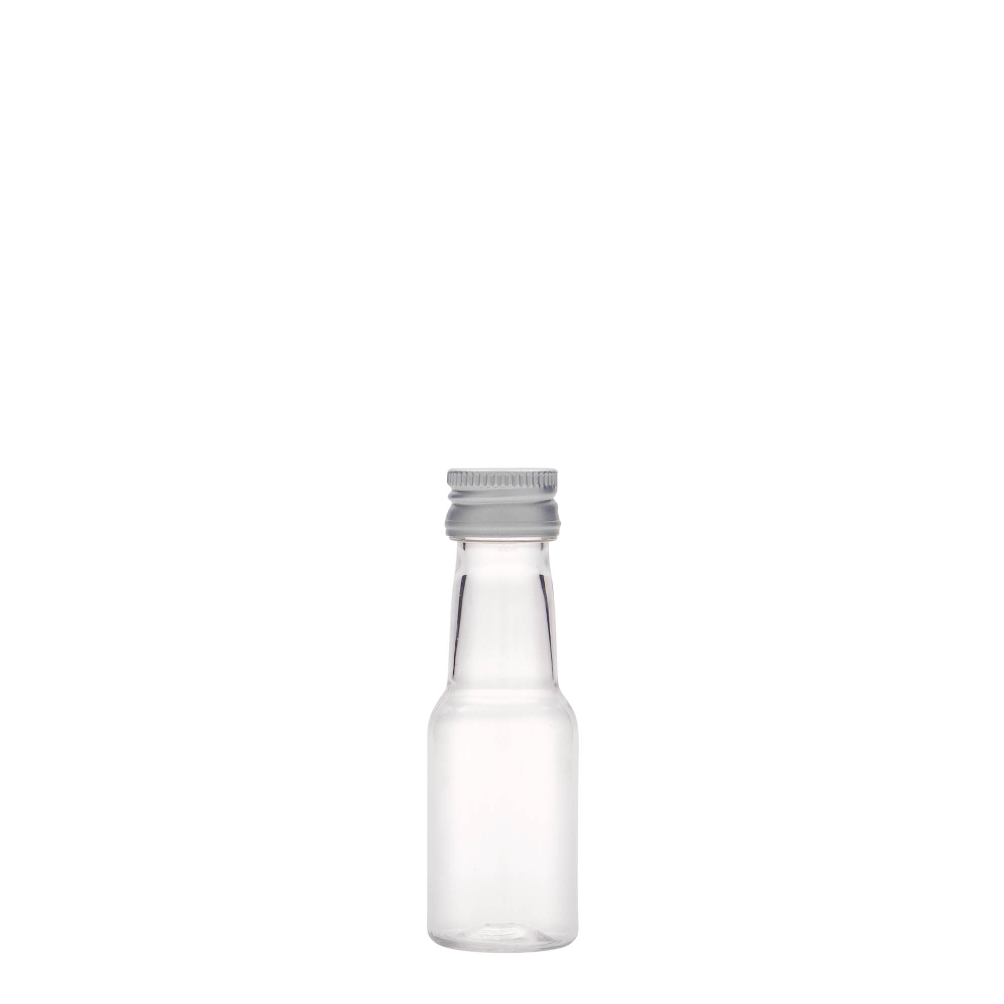 Sticlă PET de 20 ml „Theo”, plastic, gât: PP 18