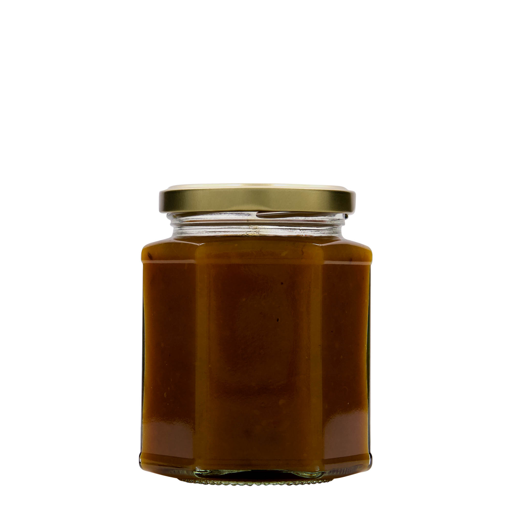 324 ml borcan hexagonal, gura: Twist-Off (TO 66)