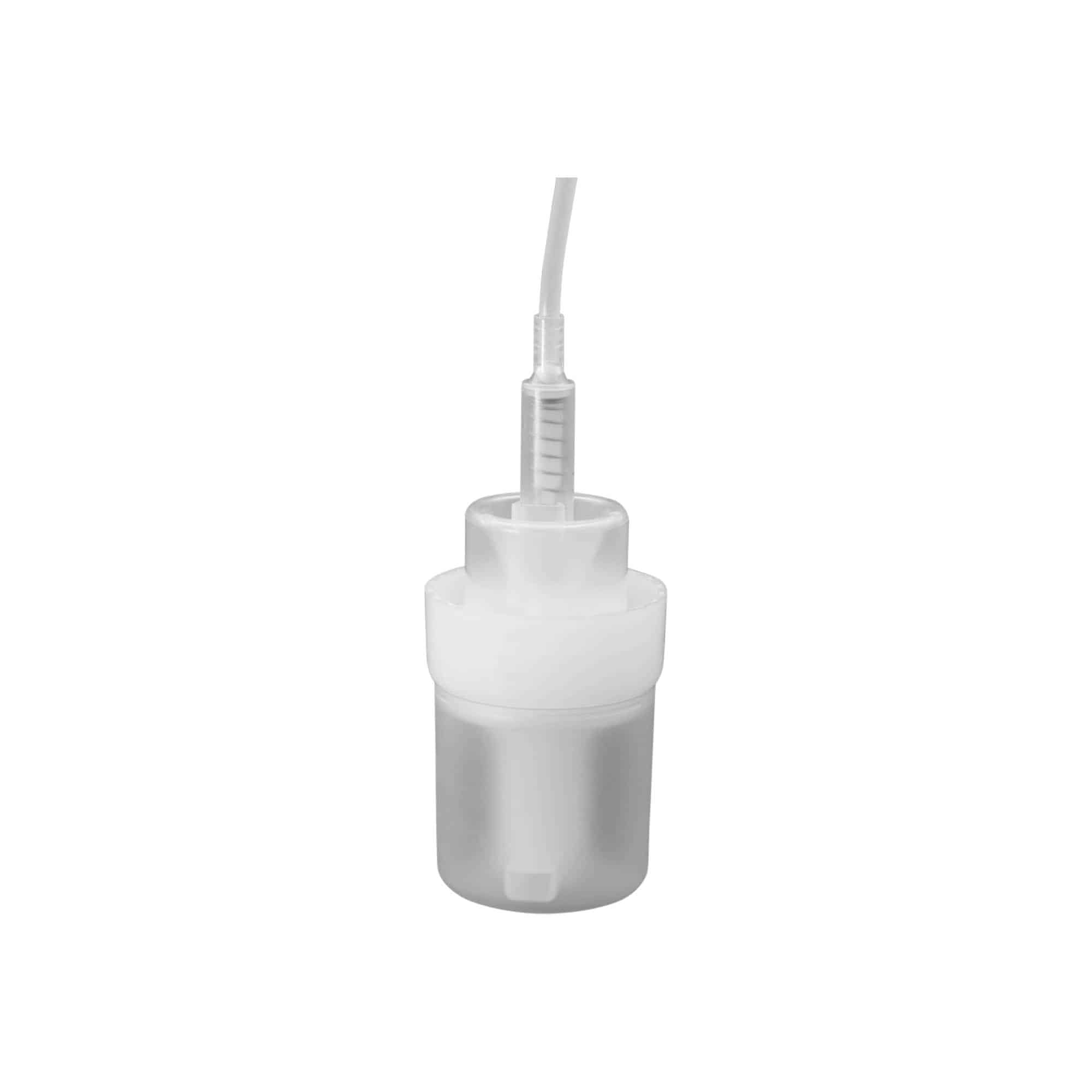Dispenser 100 ml „Foamer”, plastic PP, alb, pentru gură: capac cu filet