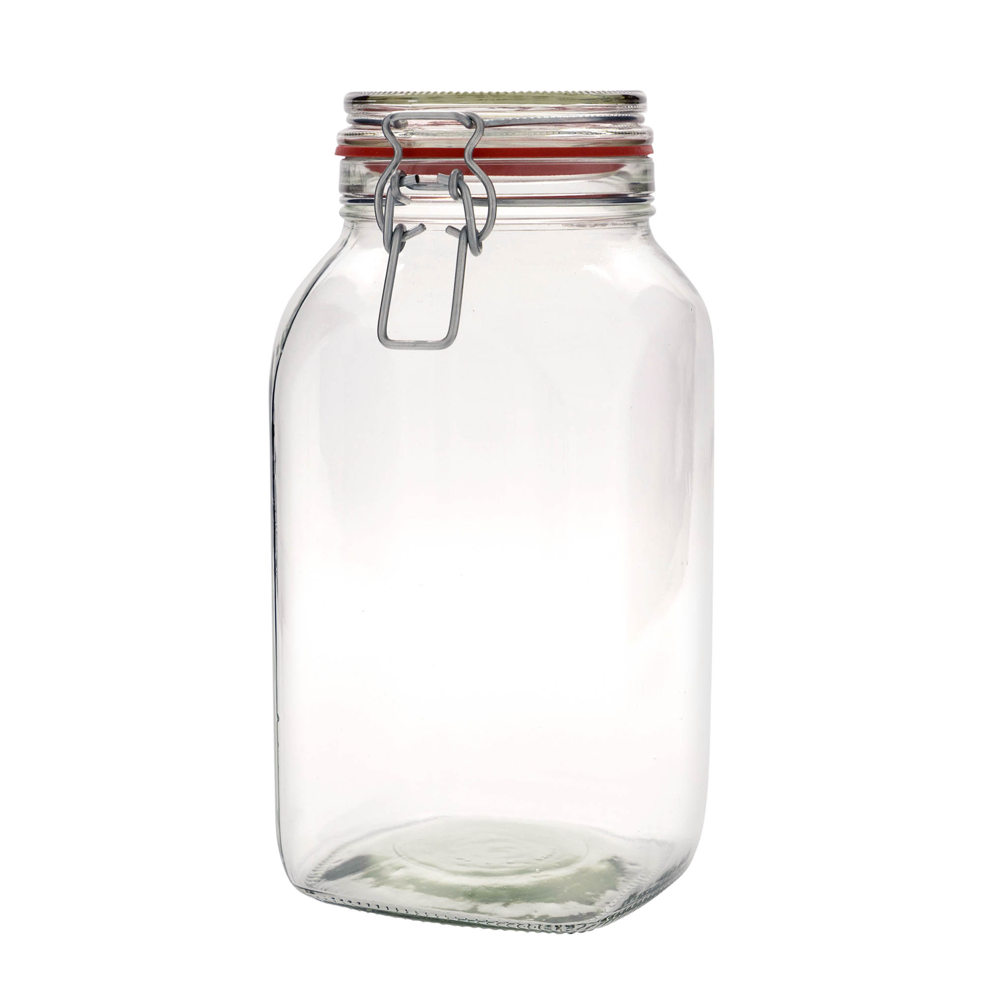 2.590 ml borcan cu clemă metalică #, pătrat, gura: închidere cu clemă metalică 2.590 ml borcan cu clemă metalică #, pătrat, gura: închidere cu clemă metalică