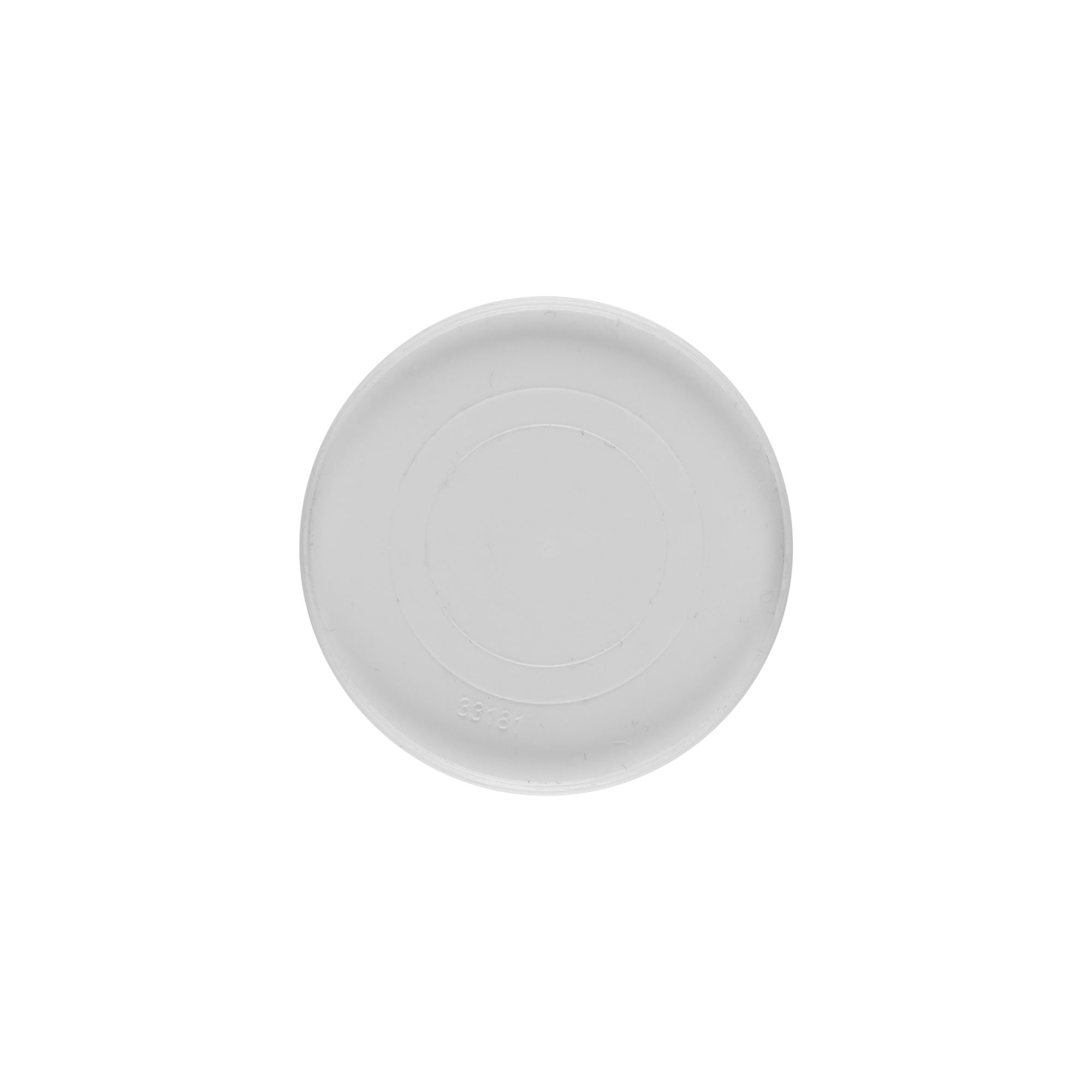 Disc de acoperire pentru 30 ml „Bianca”, plastic PP, alb Disc de acoperire pentru 30 ml „Bianca”, plastic PP, alb