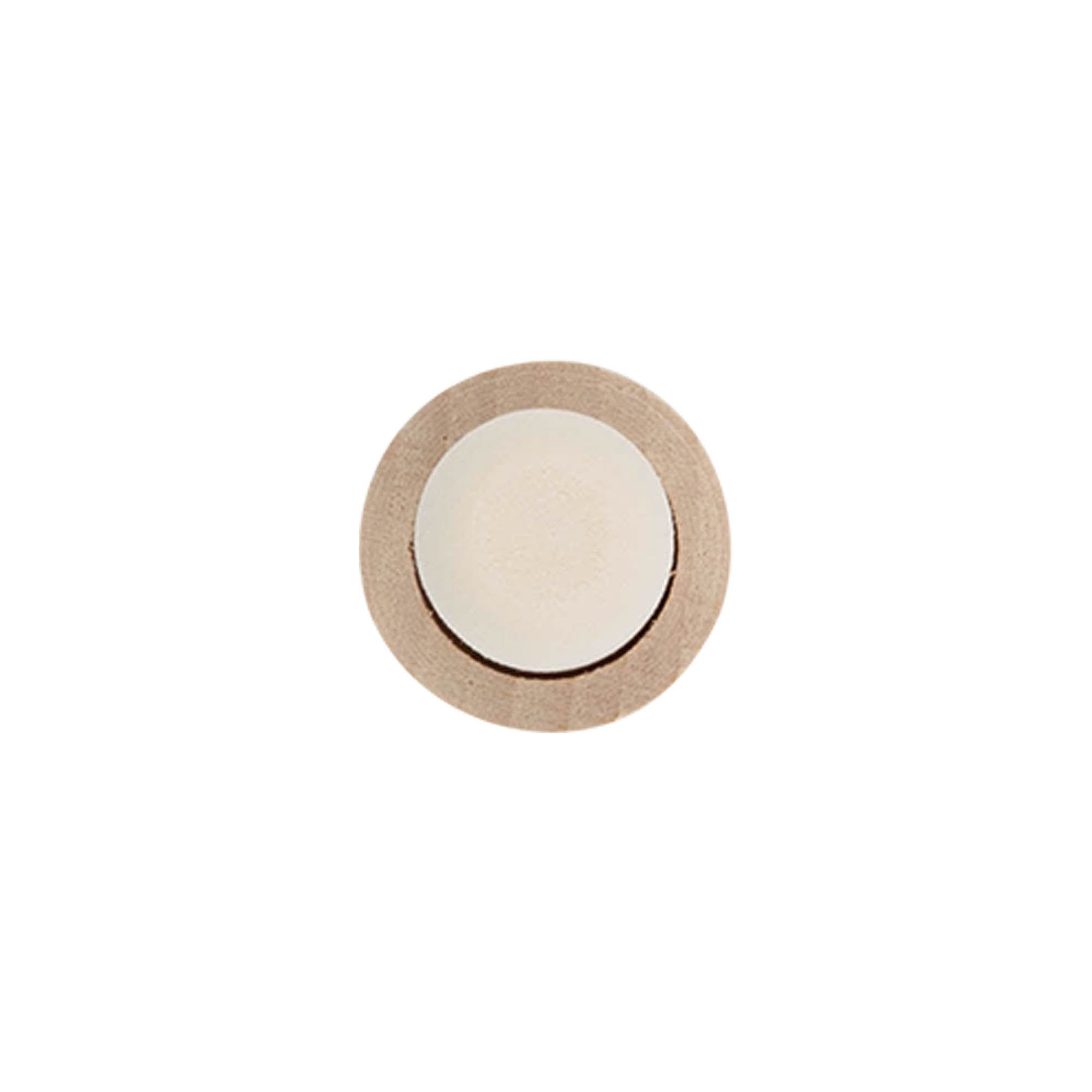 Dop cu mâner 19 mm, lemn/plastic, pentru gură: dop de plută