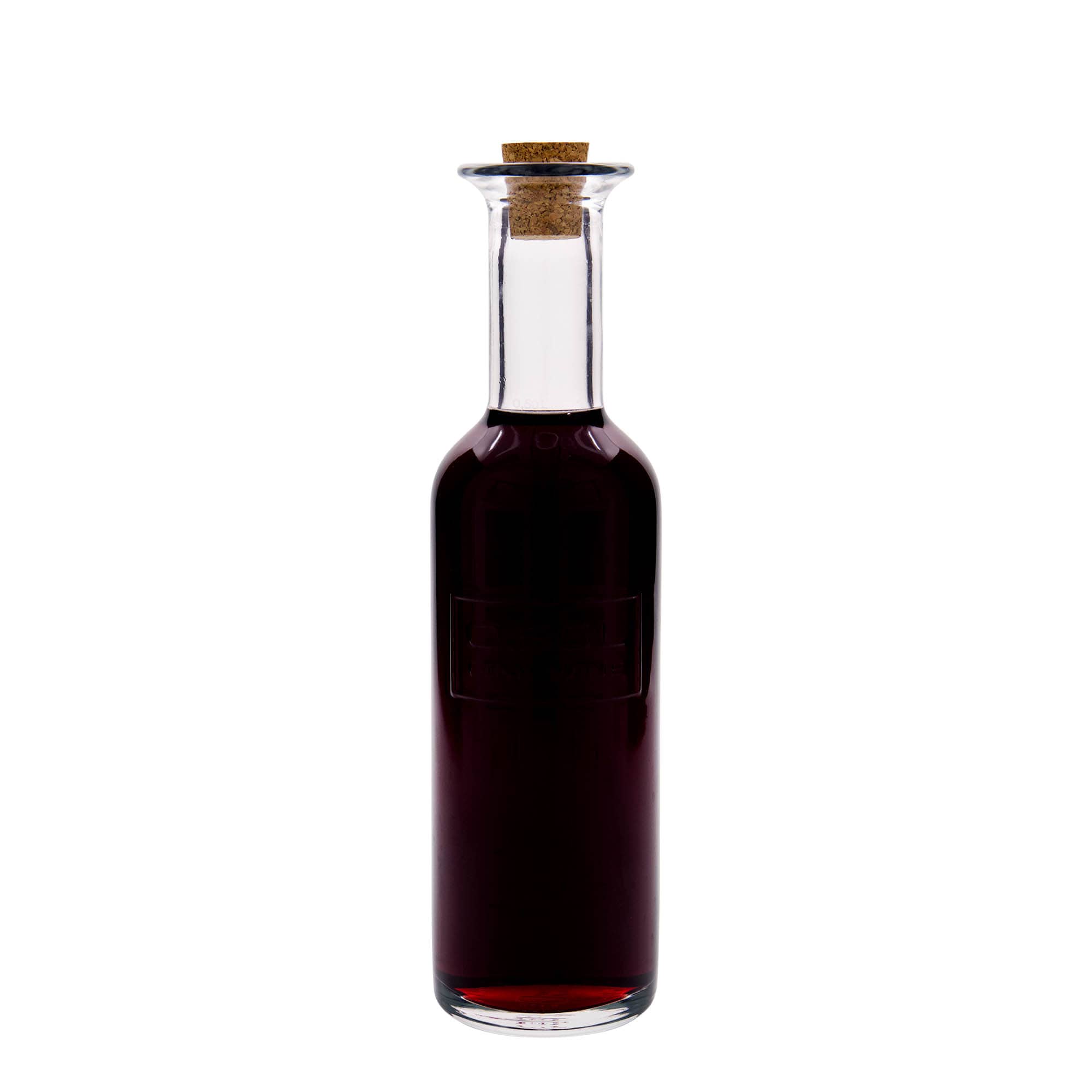 Sticlă de sticlă de 500 ml „Optima Fine Wine”, gura: plută