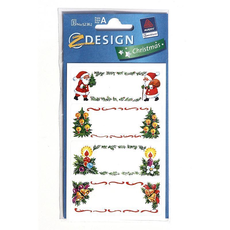 Zweckform etichete „Imagini de Crăciun”, hârtie, multicolor Zweckform etichete „Imagini de Crăciun”, hârtie, multicolor