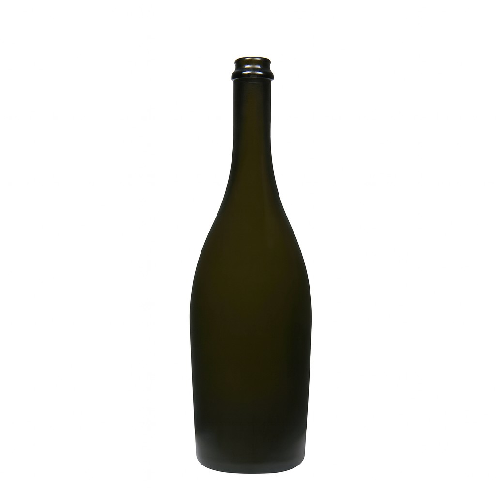 750 ml sticlă de șampanie 'Carmen', sticlă, verde antic, gura: capac tip crown cork 750 ml sticlă de șampanie 'Carmen', sticlă, verde antic, gura: capac tip crown cork