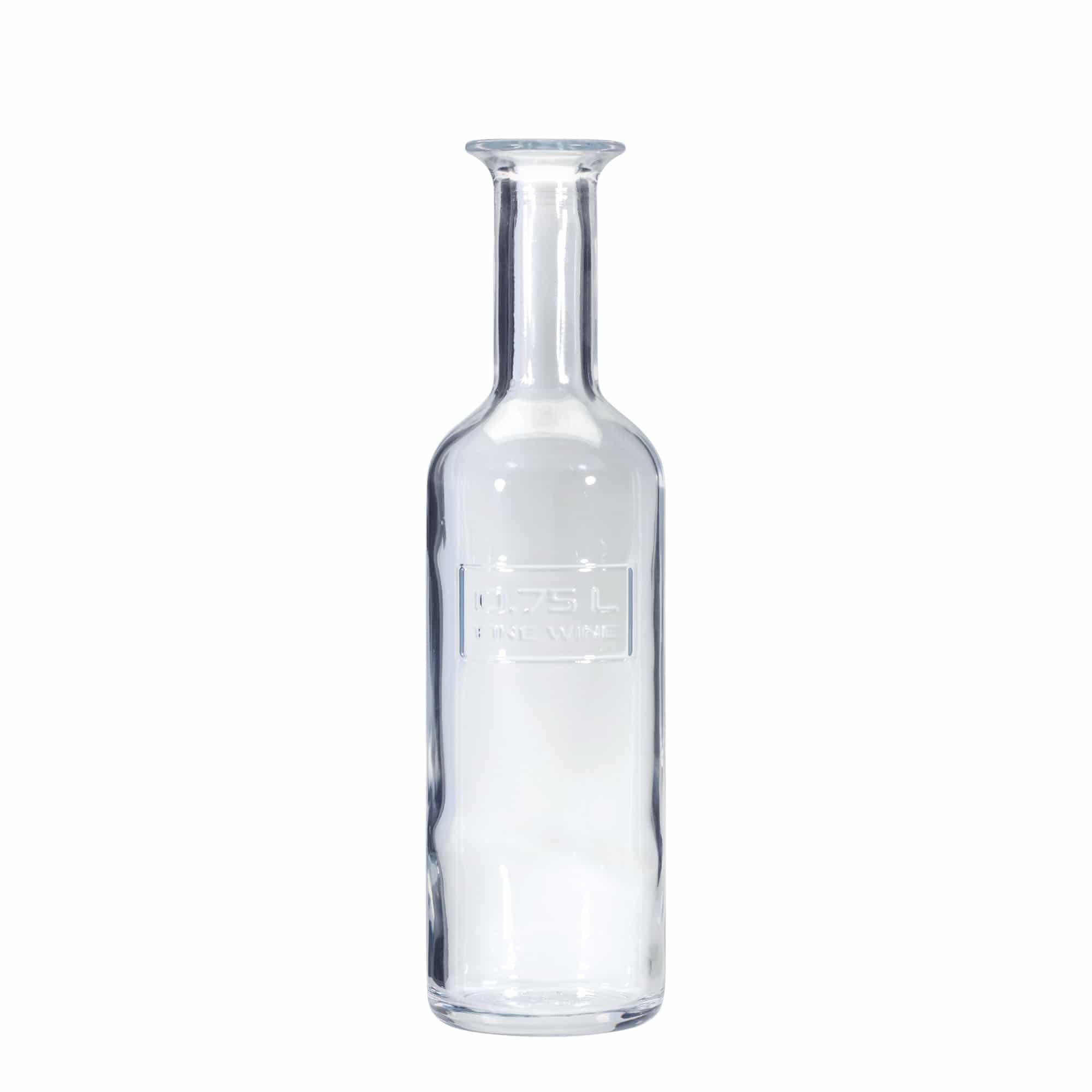 Sticlă de sticlă de 750 ml „Optima Fine Wine”, gura: dop