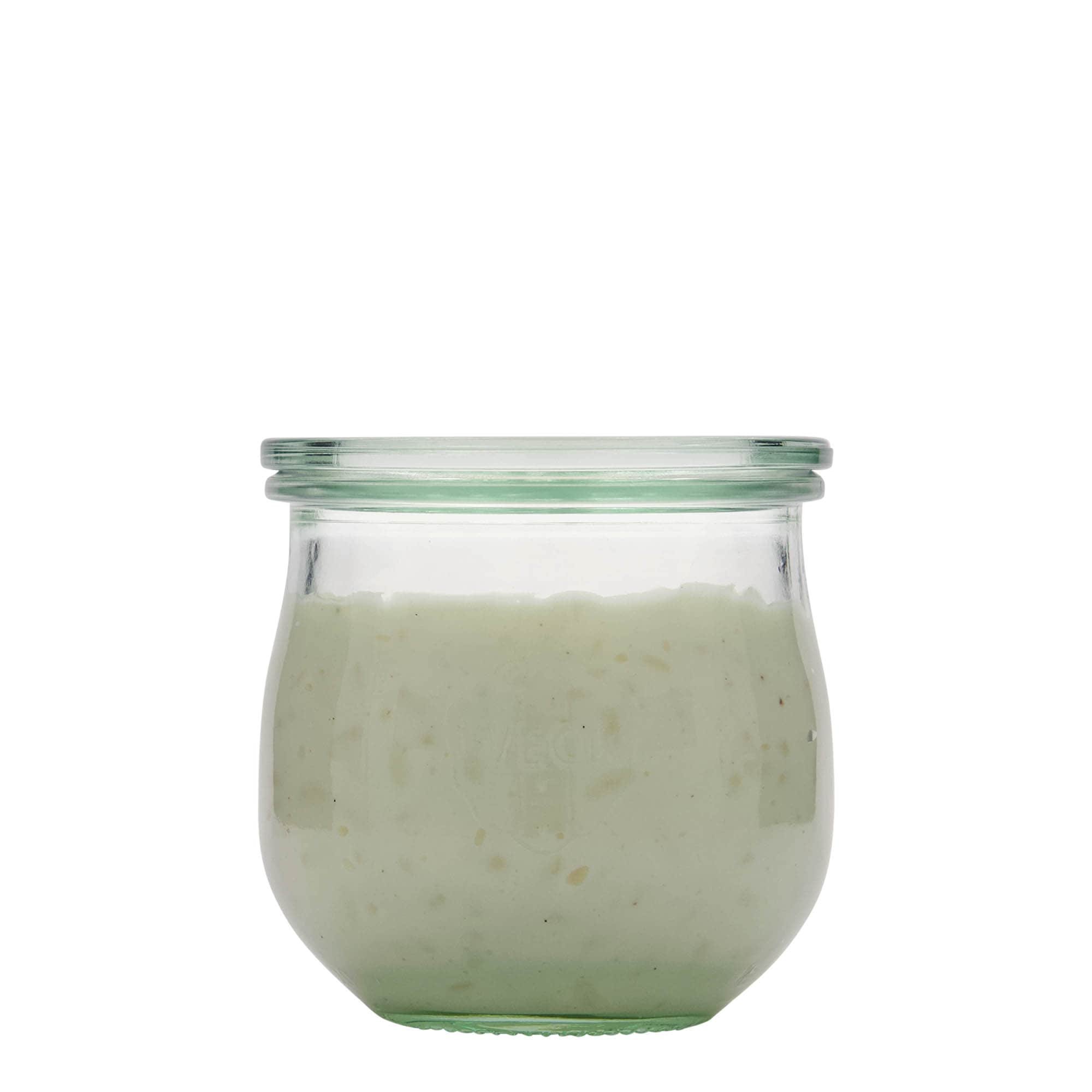 370 ml WECK-pahar tip lalea, gura: margine rotundă