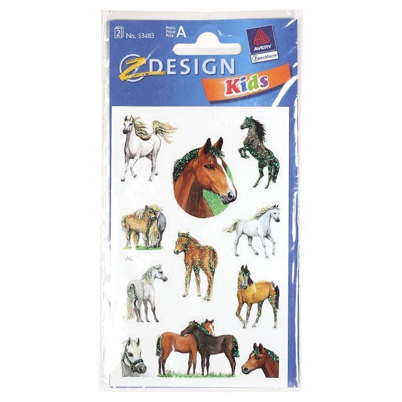 Zweckform autocolante „Cai”, hârtie, multicolor
