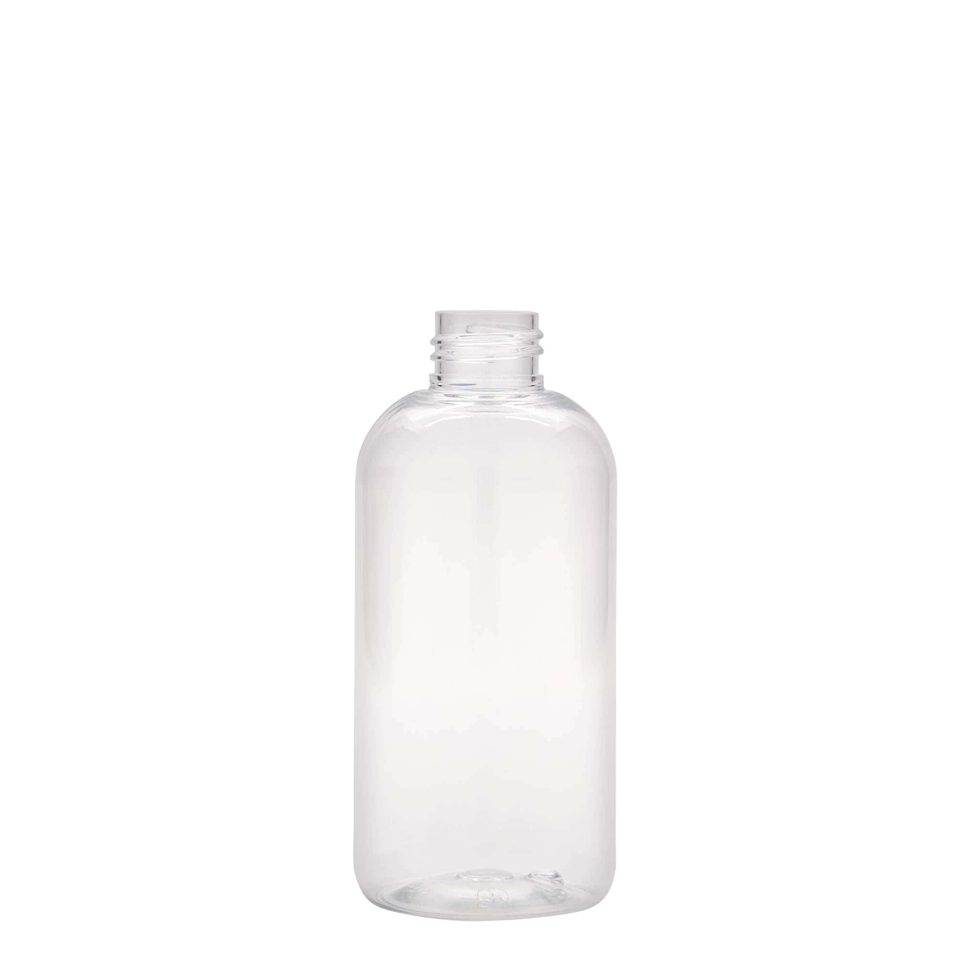 Sticlă PET de 200 ml „Boston”, plastic, gât: 24/410